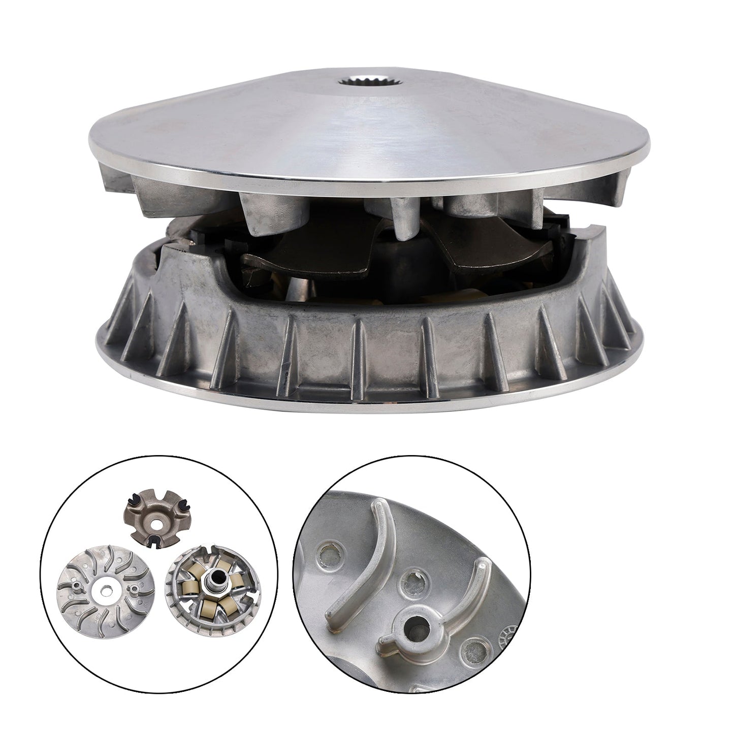 2008-2010 Kymco Xciting 300i R Front Complete Variator Set 77336013100 22102-KHE7-900