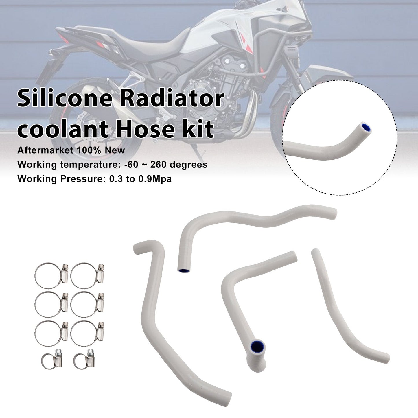 2013-2024 Honda CB500F/X/R Silicone Radiator coolant Hose