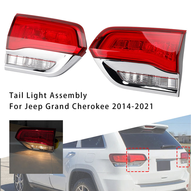 2014-2021 For Jeep Grand Cherokee Left+Right Rear Inner Tailight