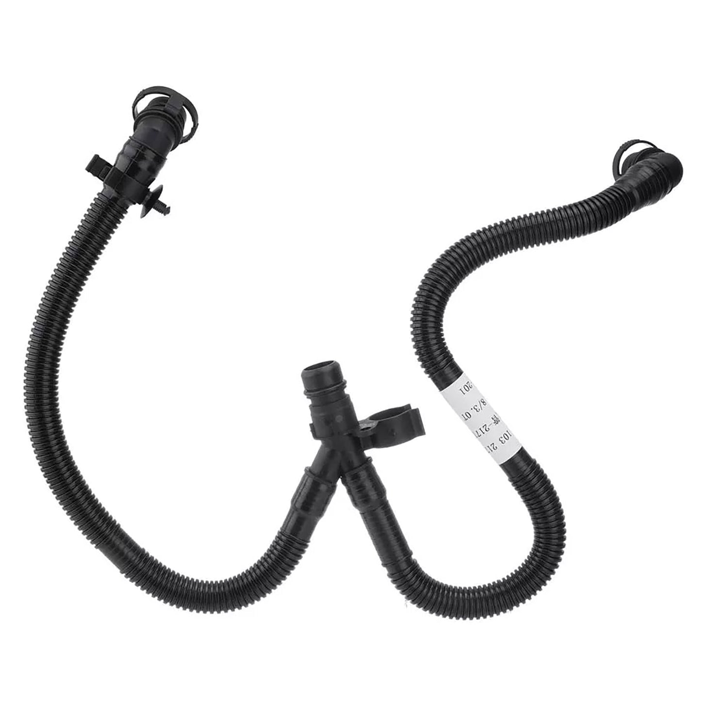 2008-2015 A4 B8 (8K2) S4 quattro Oil Separator PCV Valve Vent Trim & Hose Tube 06E103547S