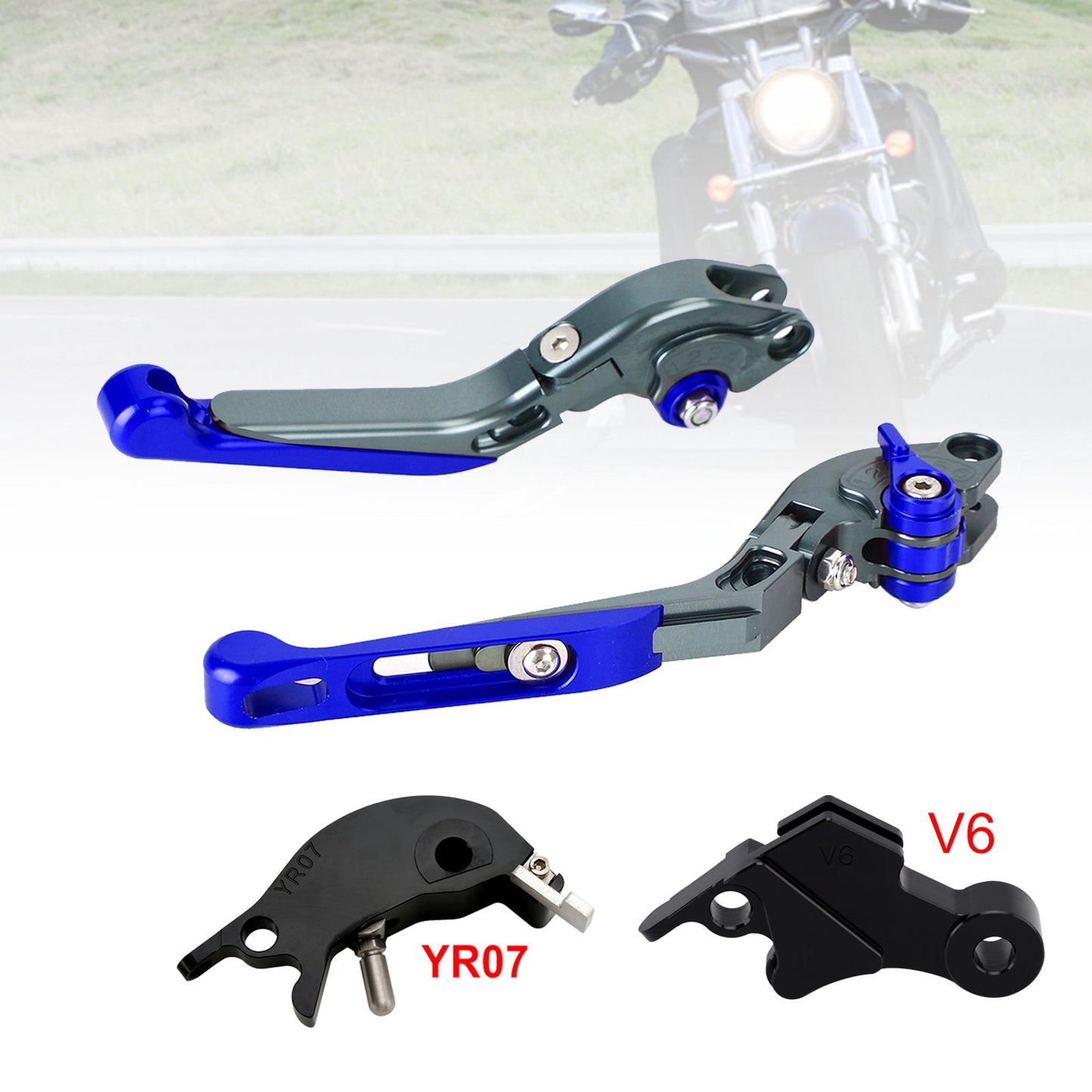 Adjustable Clutch Brake Lever fit for YAMAHA XSR900 XSR900GP MT-09 2024-2025