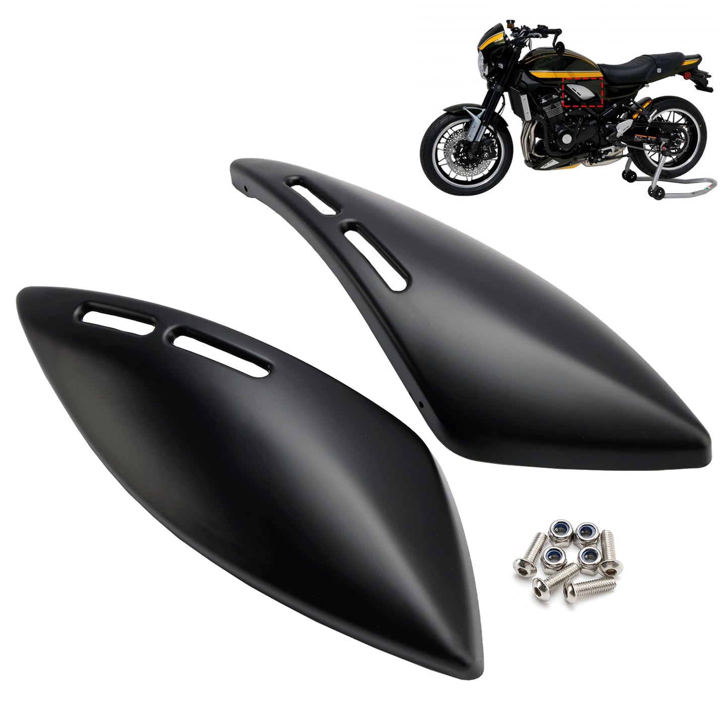 2018-2024 Kawasaki Z900RS Gas Tank Side Cover Panel Fairing Cowl