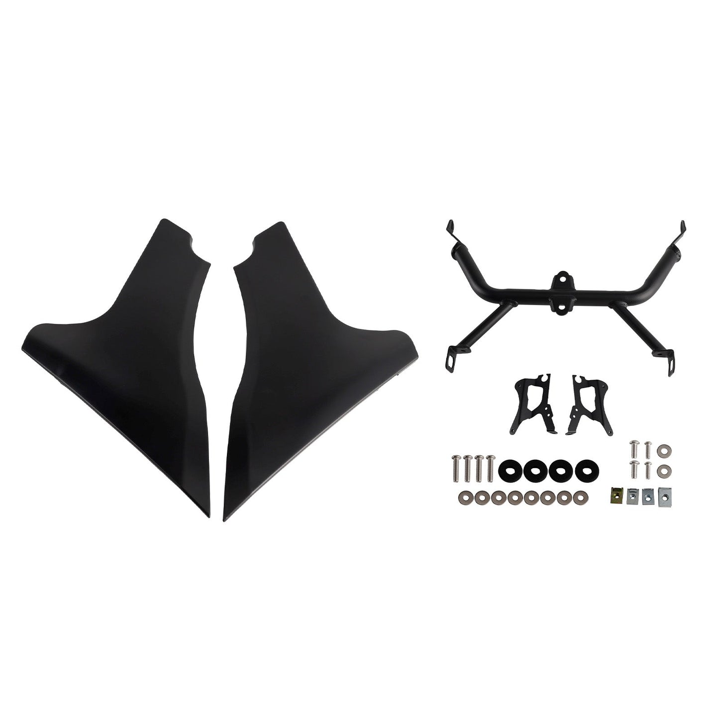 2023-later FLTRXSE and 2024 FLTRX and FLTRXSTSE models Side Panel Brackets Support Spoiler