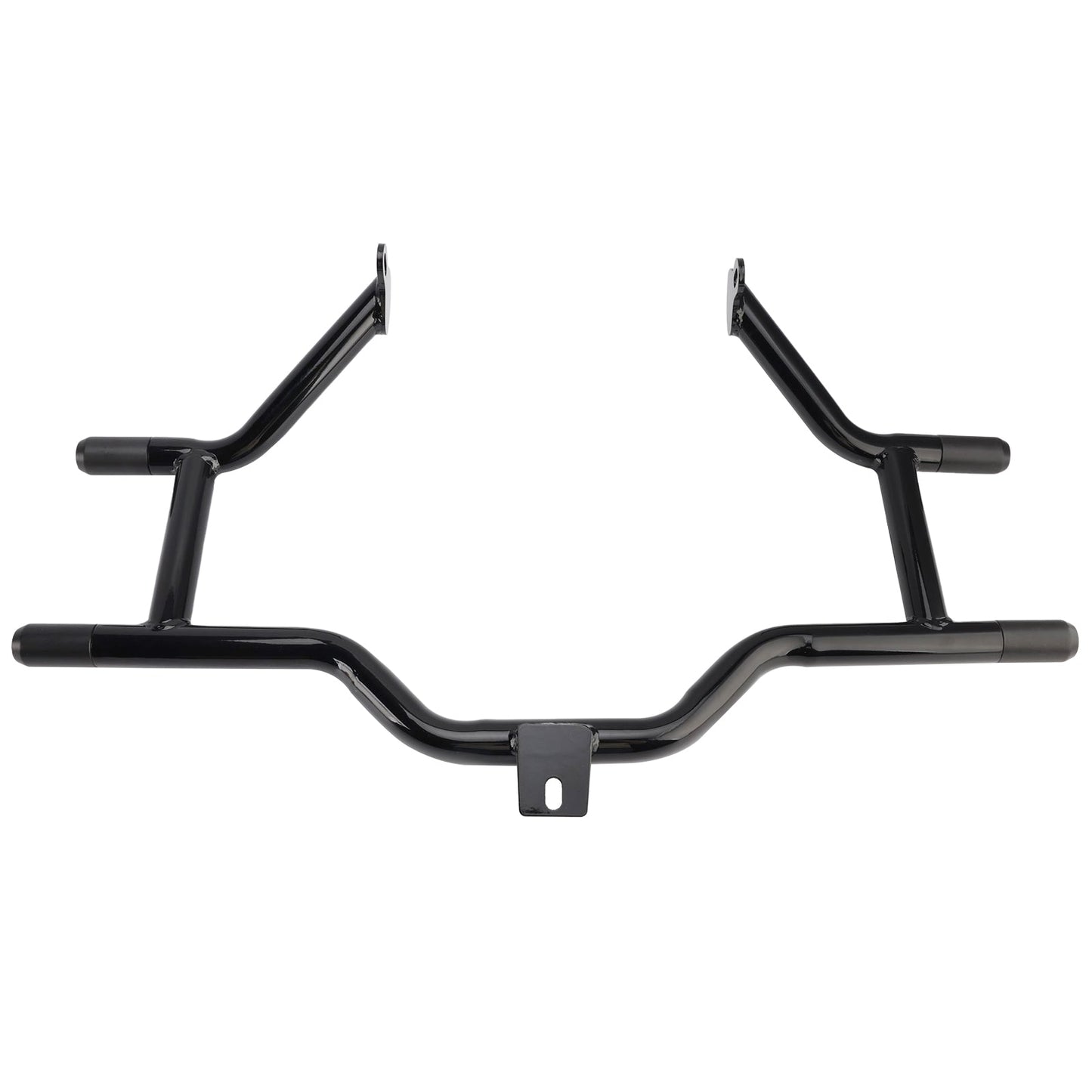 2014-2023 For Harley Road King Police FLHP Engine Guard Crash Bar Frame Protector Bumper Black