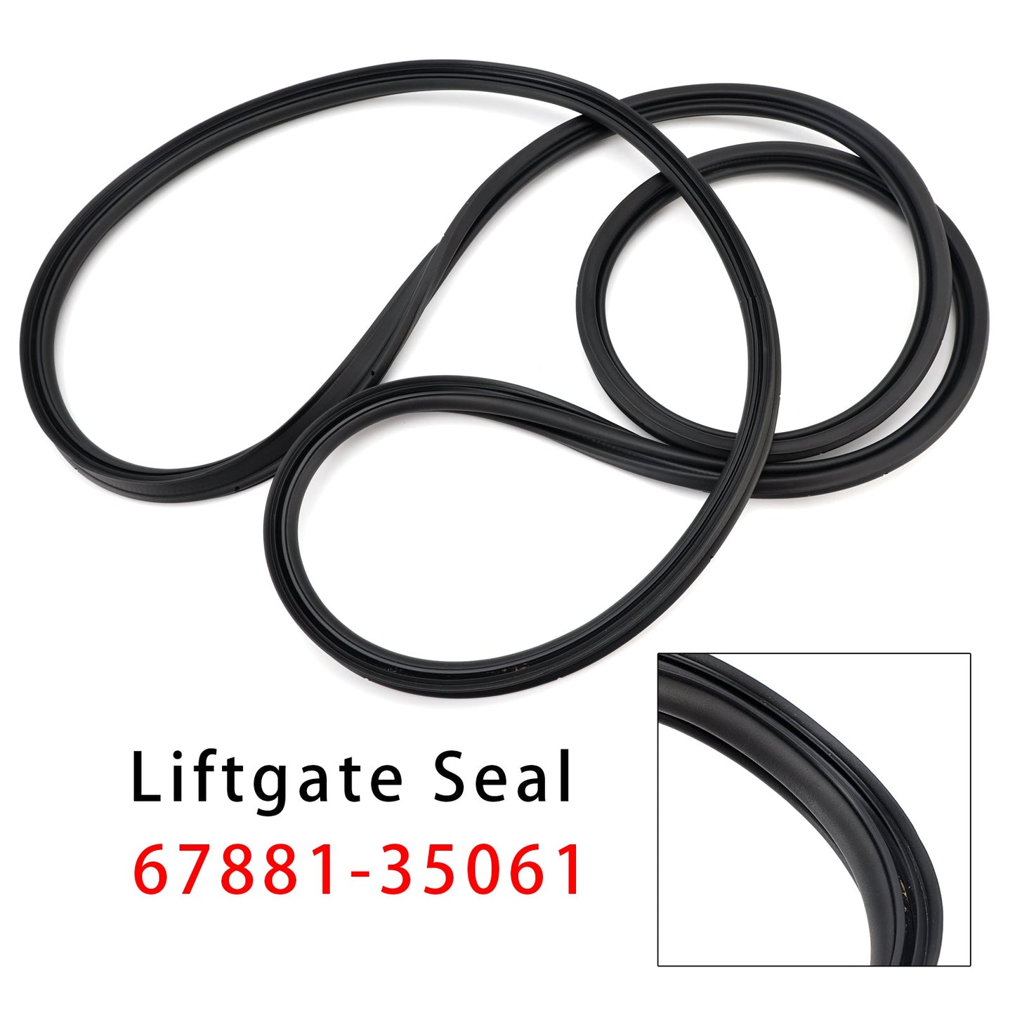 2010-2019 For Toyota 4Runner Liftgate Seal 67881-35061