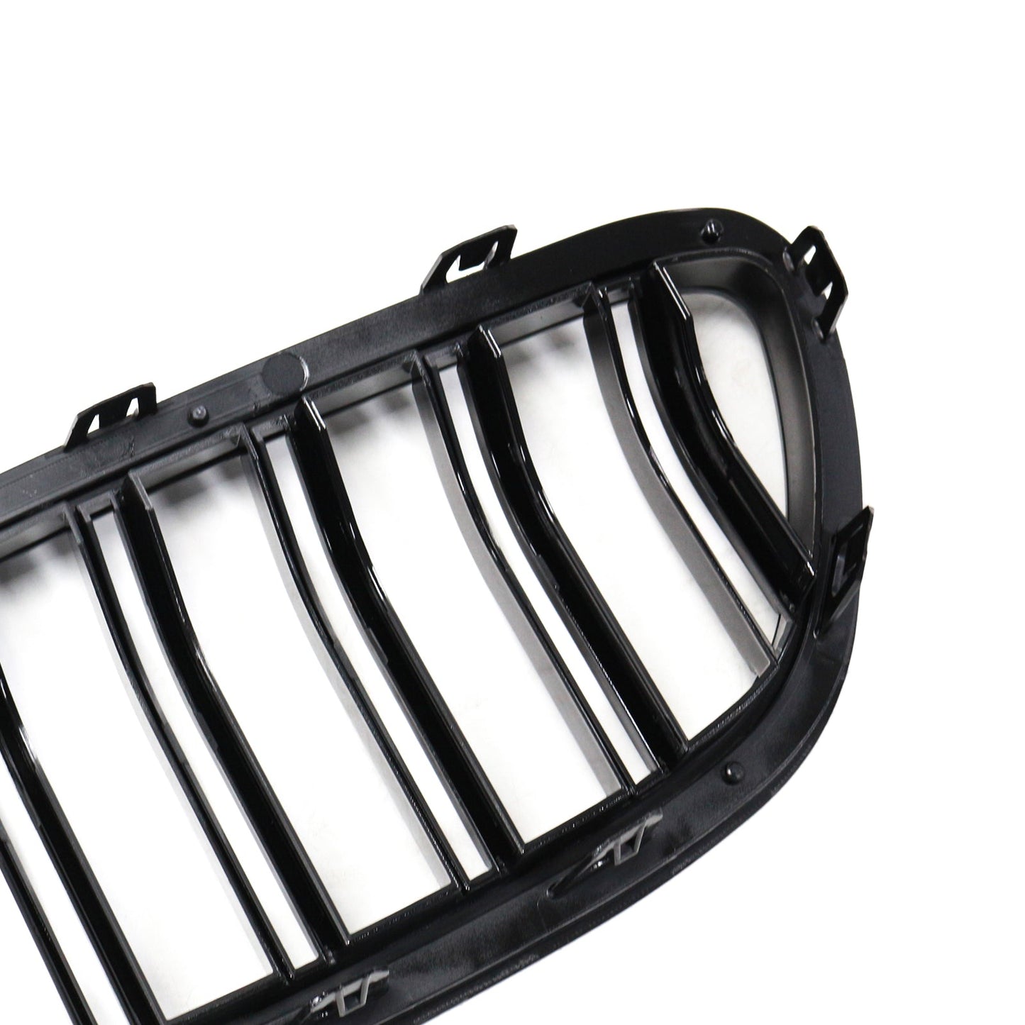 01.2009-10.2016 BMW 5-Series F10 Sedan Kidney Bumper Grille Grill Gloss Black 51137203203 51137203204