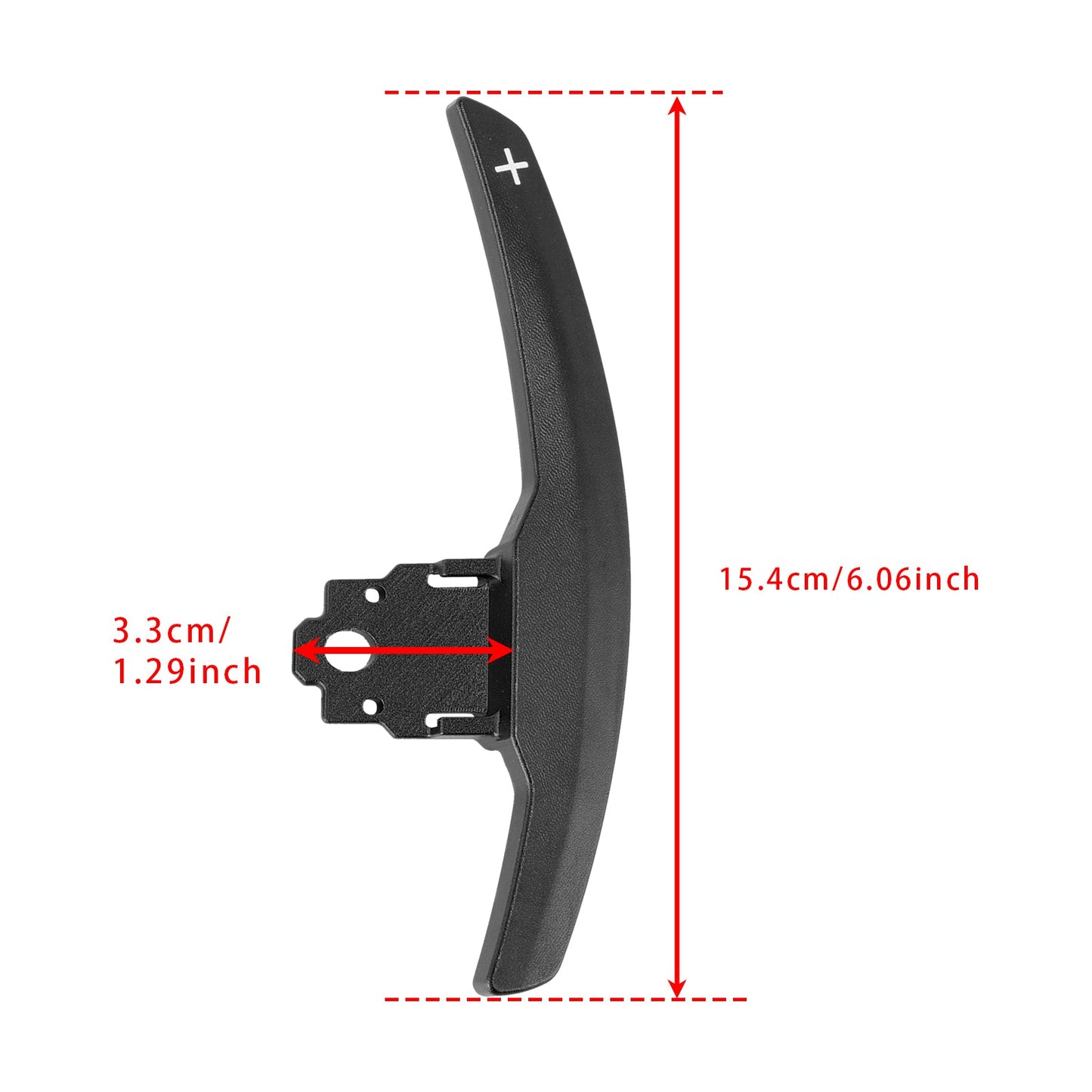 Paddle Shifter Extension For BMW F Series F30 F31 F32 F10 X3 X5 Aluminium Black