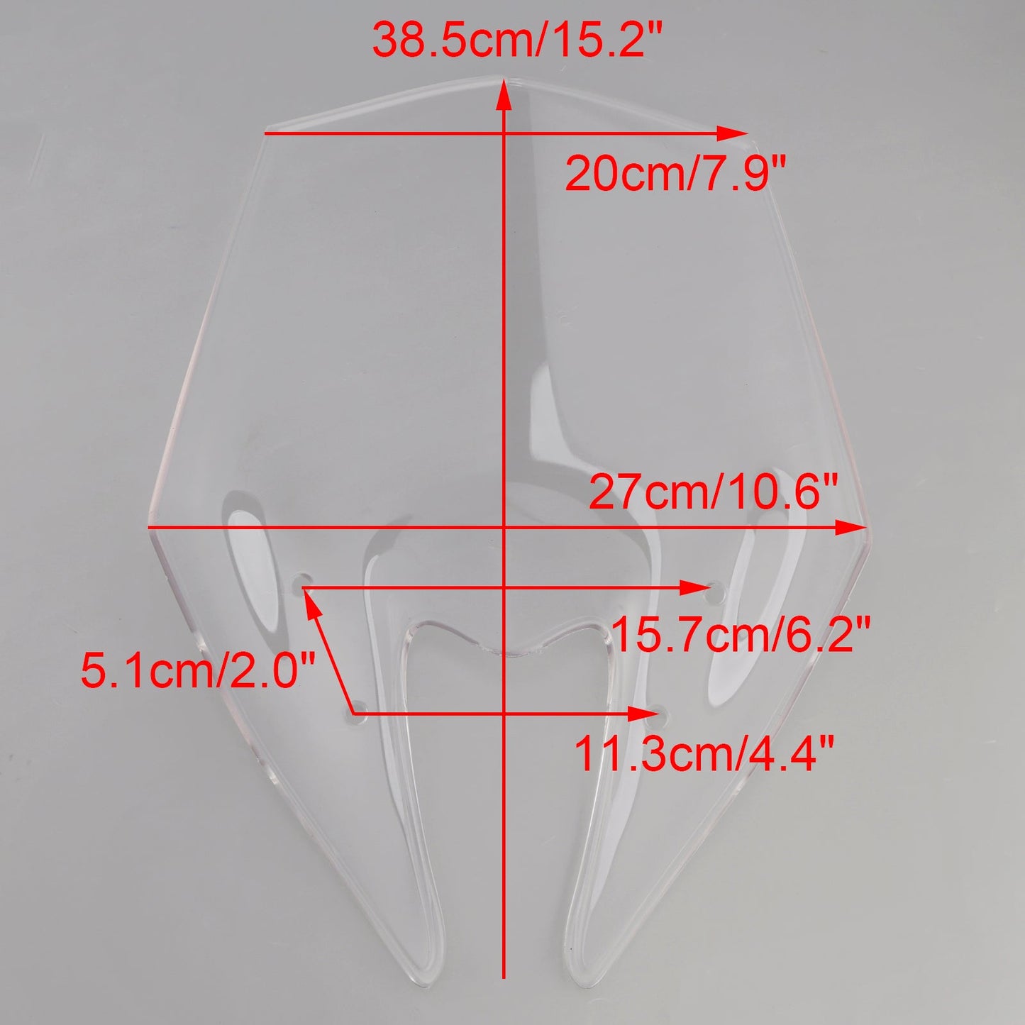 Windscreen Windshield + Bracket fit for Kawasaki Z900 2025