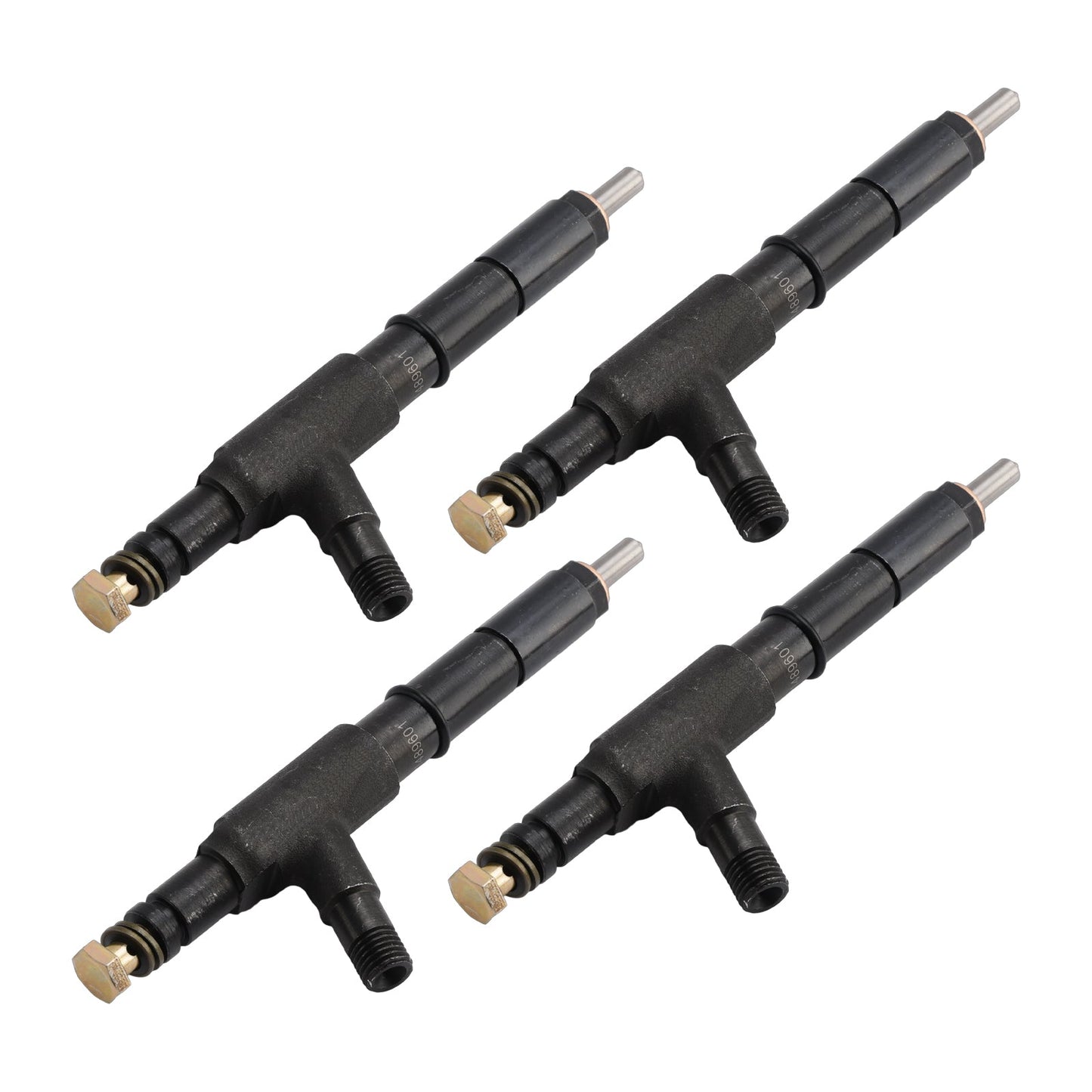 For Isuzu Engine 4HE1 4.8L 4HG1T 4.6L Truck NPR 4PCS Fuel Injector 8-97148-961-1