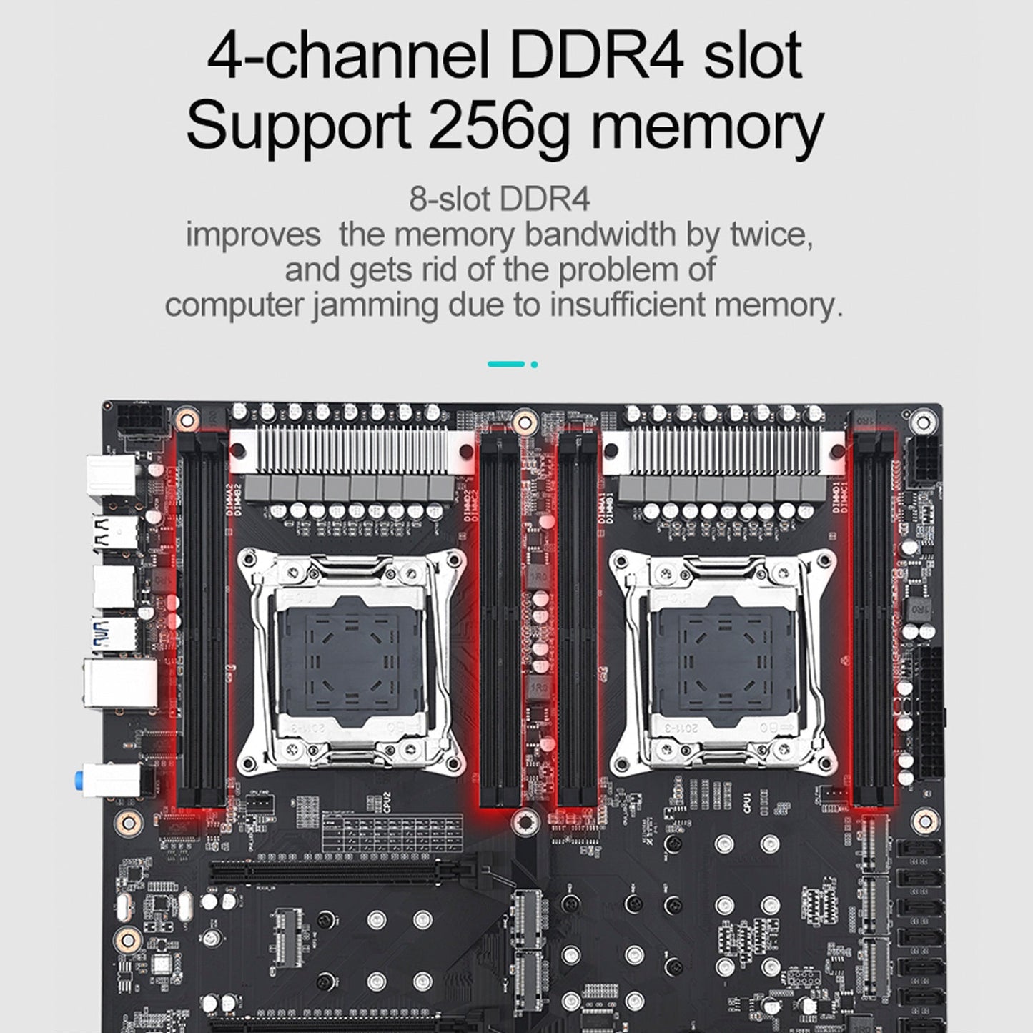 X99 Dual-Channel Motherboard PRO Desktop Computer Motherboard LGA2011-3 V3/V4