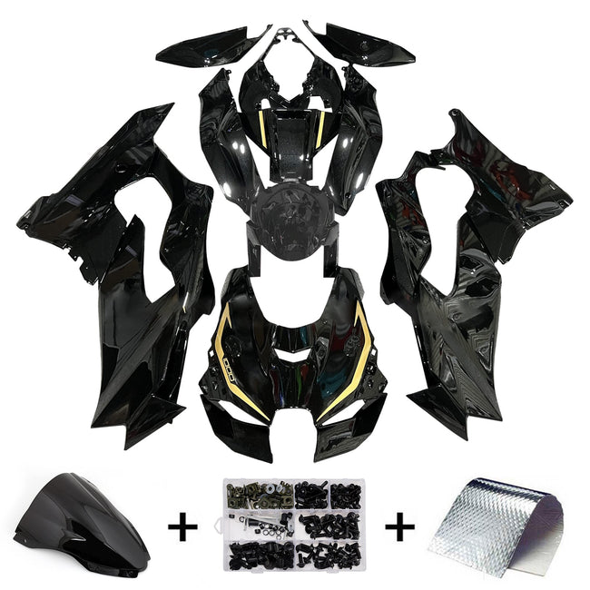 Injection Fairing Kit Bodywork ABS fit For Kawasaki ZX-10R ZX-10RR 2021-2025