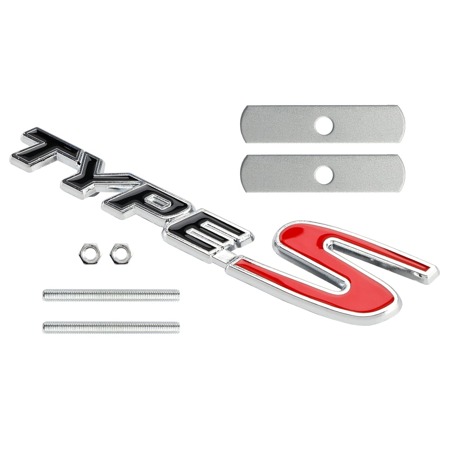 Front Grille TYPE-S Emblem Decal Badge for Honda