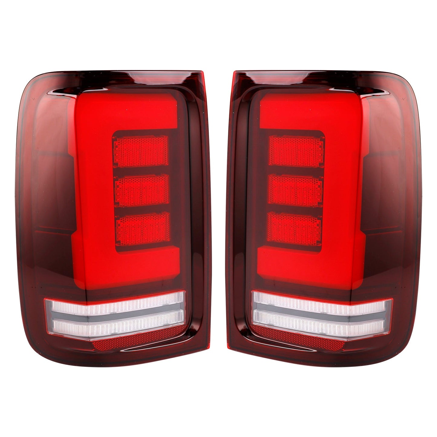2008-2019 VW Amarok V6 Rear Right & Left LED Tail Light Lamp Pair Red