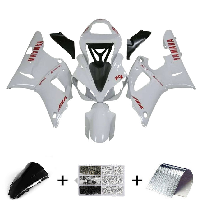 2000-2001 Yamaha YZF 1000 R1 Injection Fairing Kit Bodywork Plastic ABS