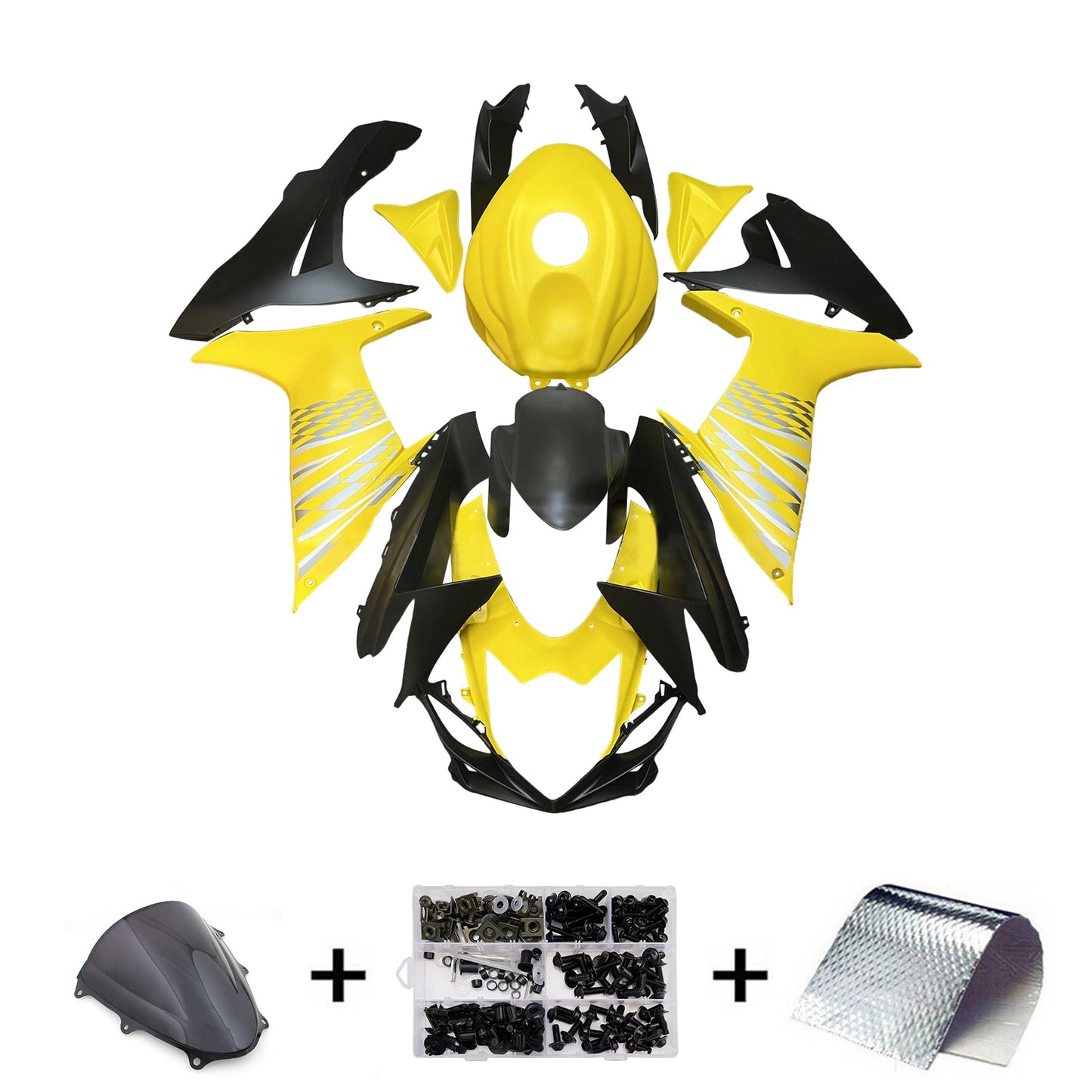 Injection Fairing Kit Bodywork Plastic ABS For Suzuki GSXR 600/750 2011-2025 K11