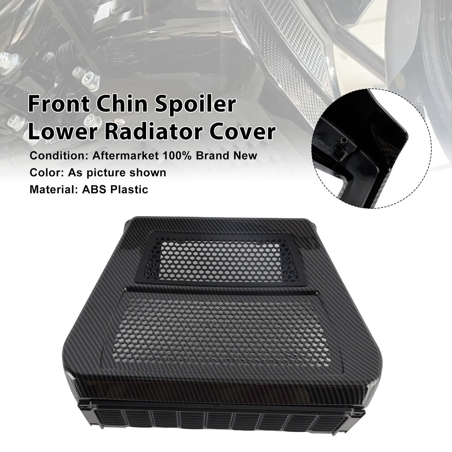 2024-2025 Harley CVO Road Glide ST FLTRXSTSE Lower Chin Spoilers Radiator Guard Cover