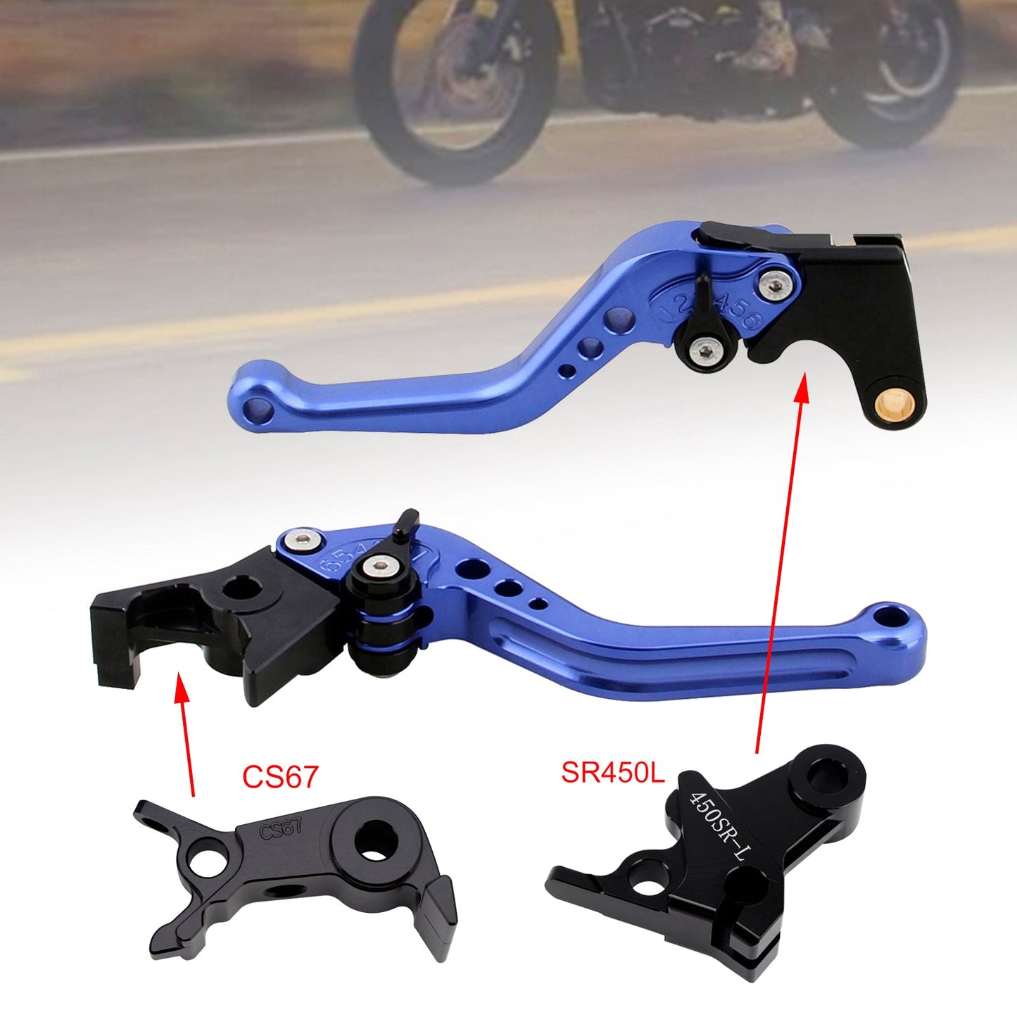 NEW Short Clutch Brake Lever fit for VOGE DS900X 900DSX 2024-2026