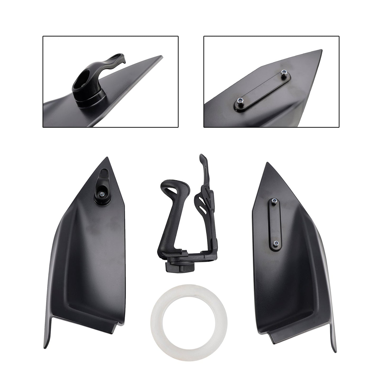 2023-2024 Yamaha X-Max 300 Hanger Helmet Hook & Bottle Cargo Hanger Black