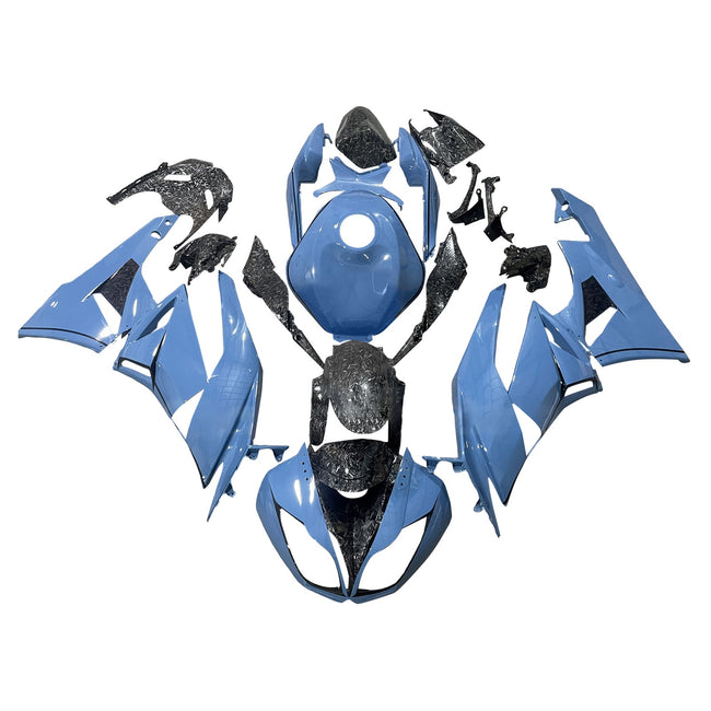 Injection Fairing Kit Bodywork Plastic ABS fit For Kawasaki ZX6R 636 2009-2012