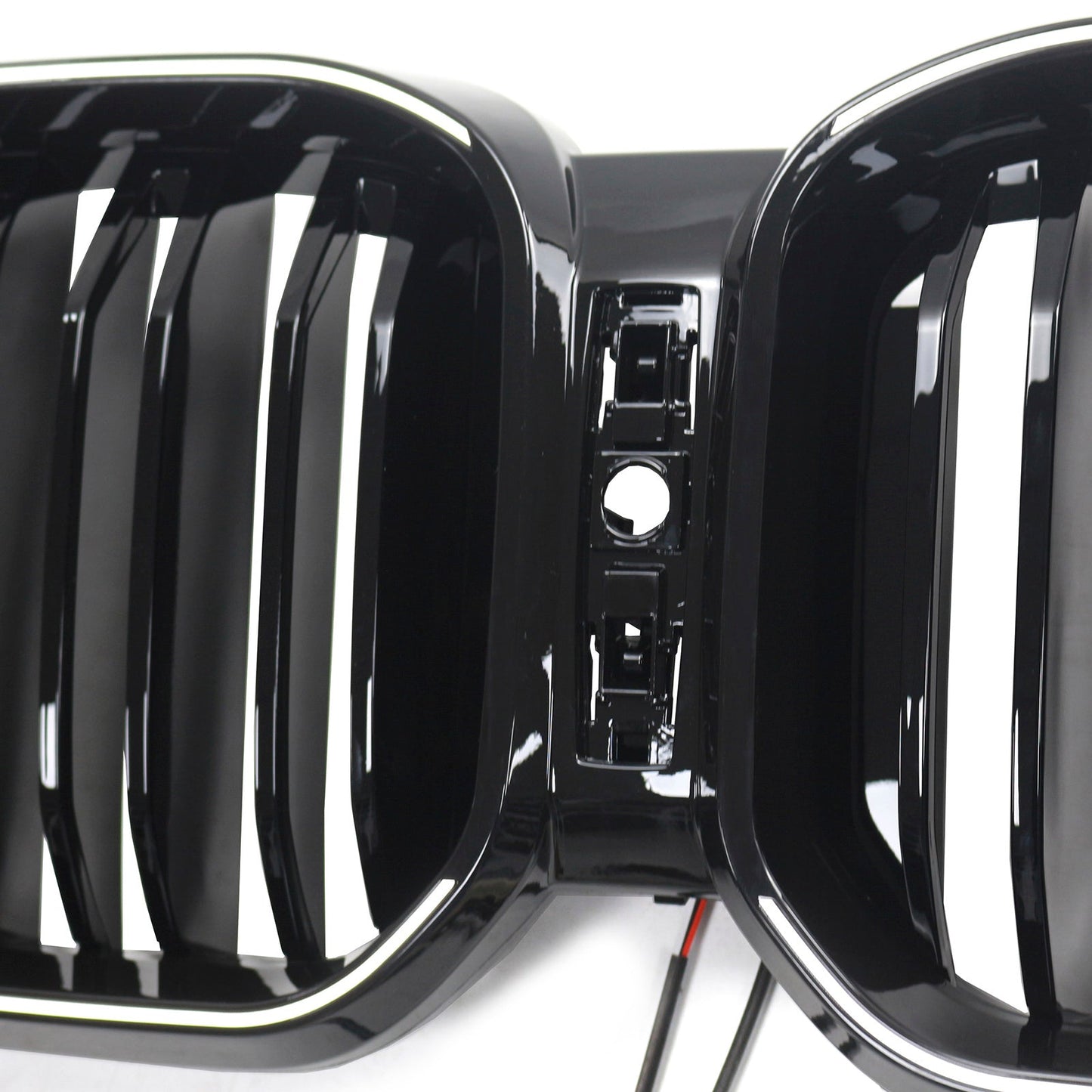 2022-2025 BMW X3 G01 X4 G02 Double Slat Glossy Black Bumper Kidney Grille