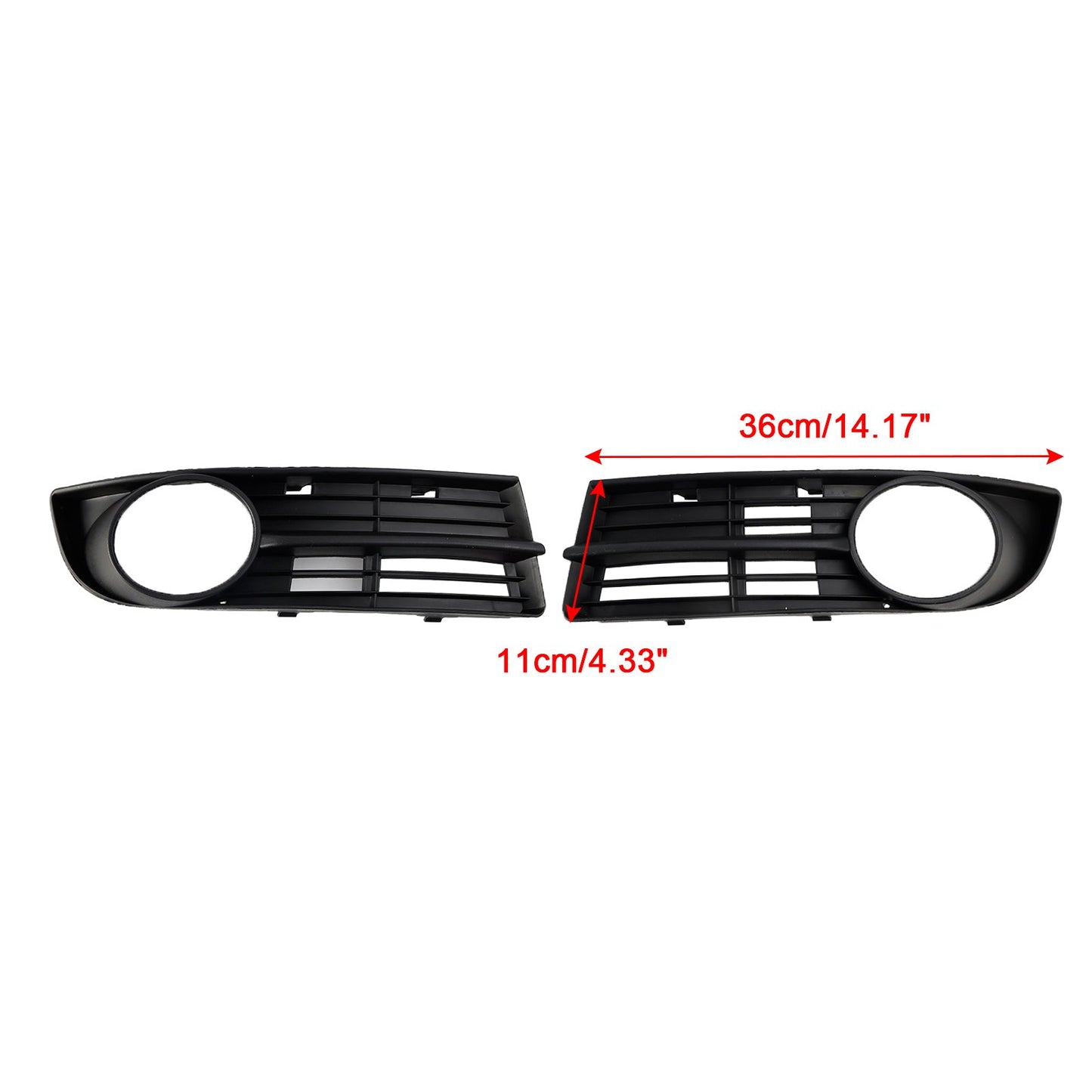2004-2010 VOLKSWAGEN CADDY LIFE Front Bumper Foglight Grille 1T0807666A 1T0853665A9B9