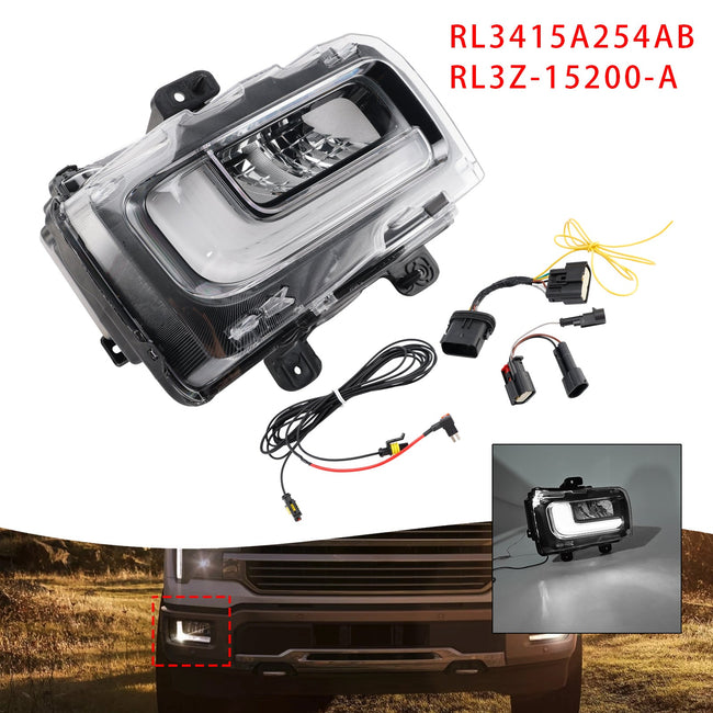 2024-2025 Ford F150 Right LED Front Fog Light Lamp RL3415A254AB RL3Z-15200-A