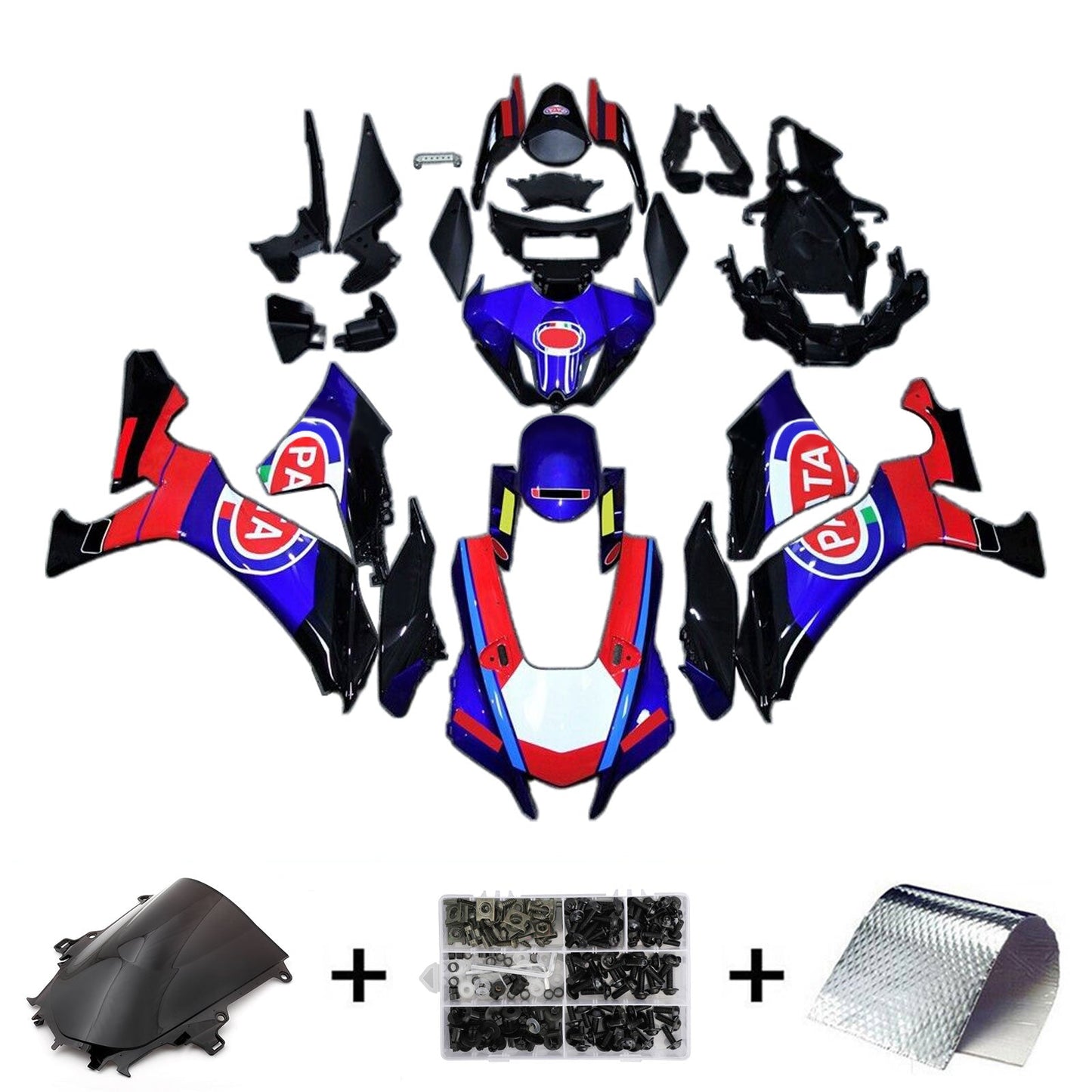 2020-2024 Yamaha YZF-R1 Injection Fairing Kit Bodywork Plastic ABS