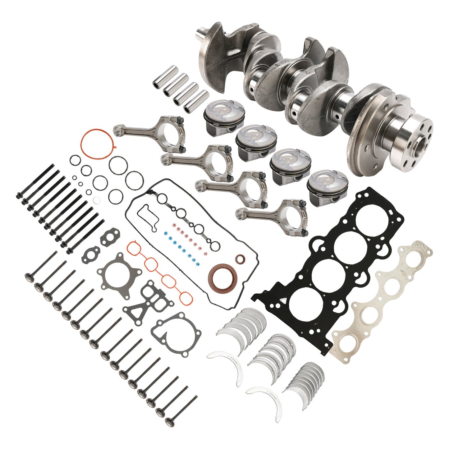 G4FD Engine Rebuild Overhaul Kit w/Crankshaft & Connecting Rod for Hyundai 1.6L