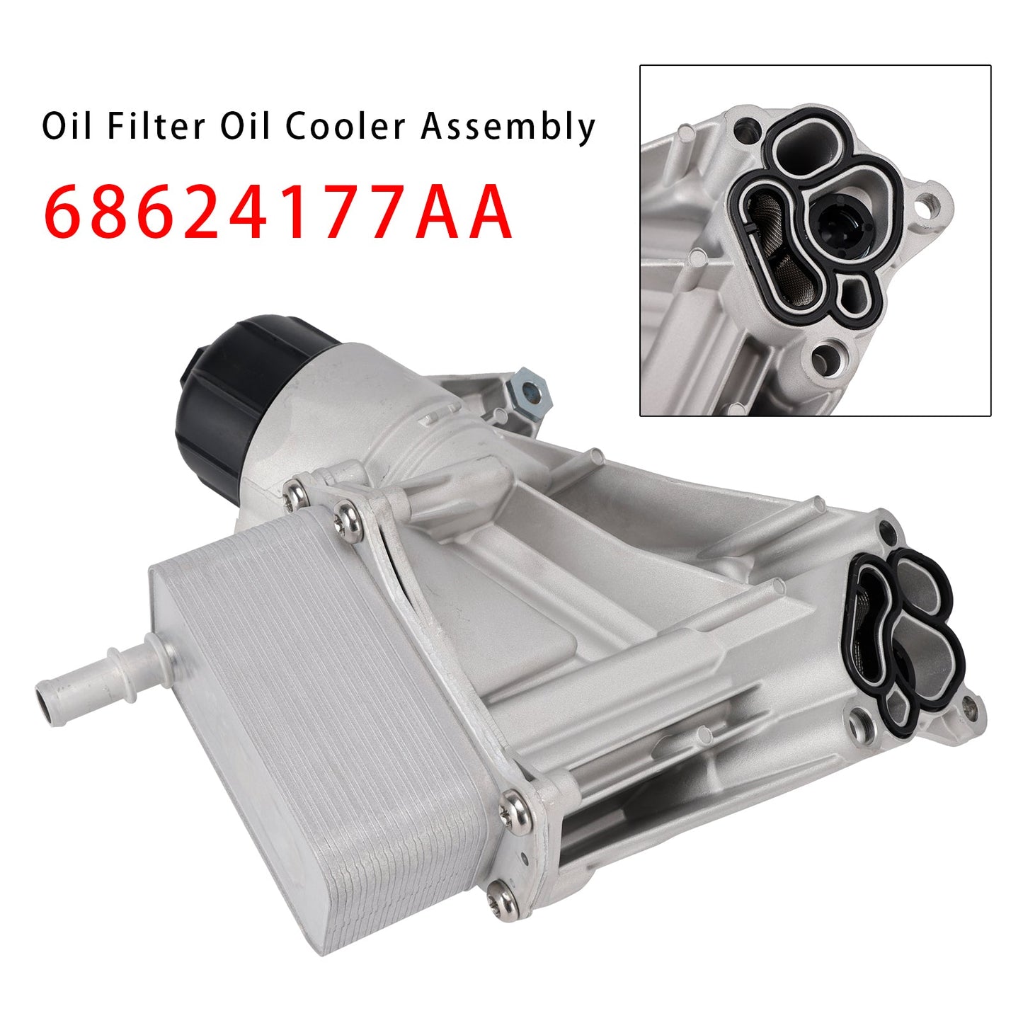2014-2019 Dodge Ram 3.0L V6 DIESEL Oil Filter Oil Cooler Assembly 68624177AA