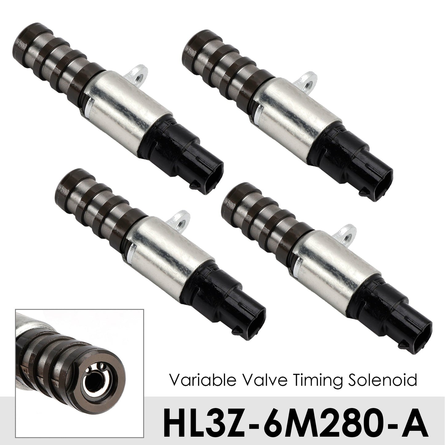 2018-2024 For Mustang GT 5.0L Only 4PCS Variable Valve Timing Solenoid 8L3Z6M280B