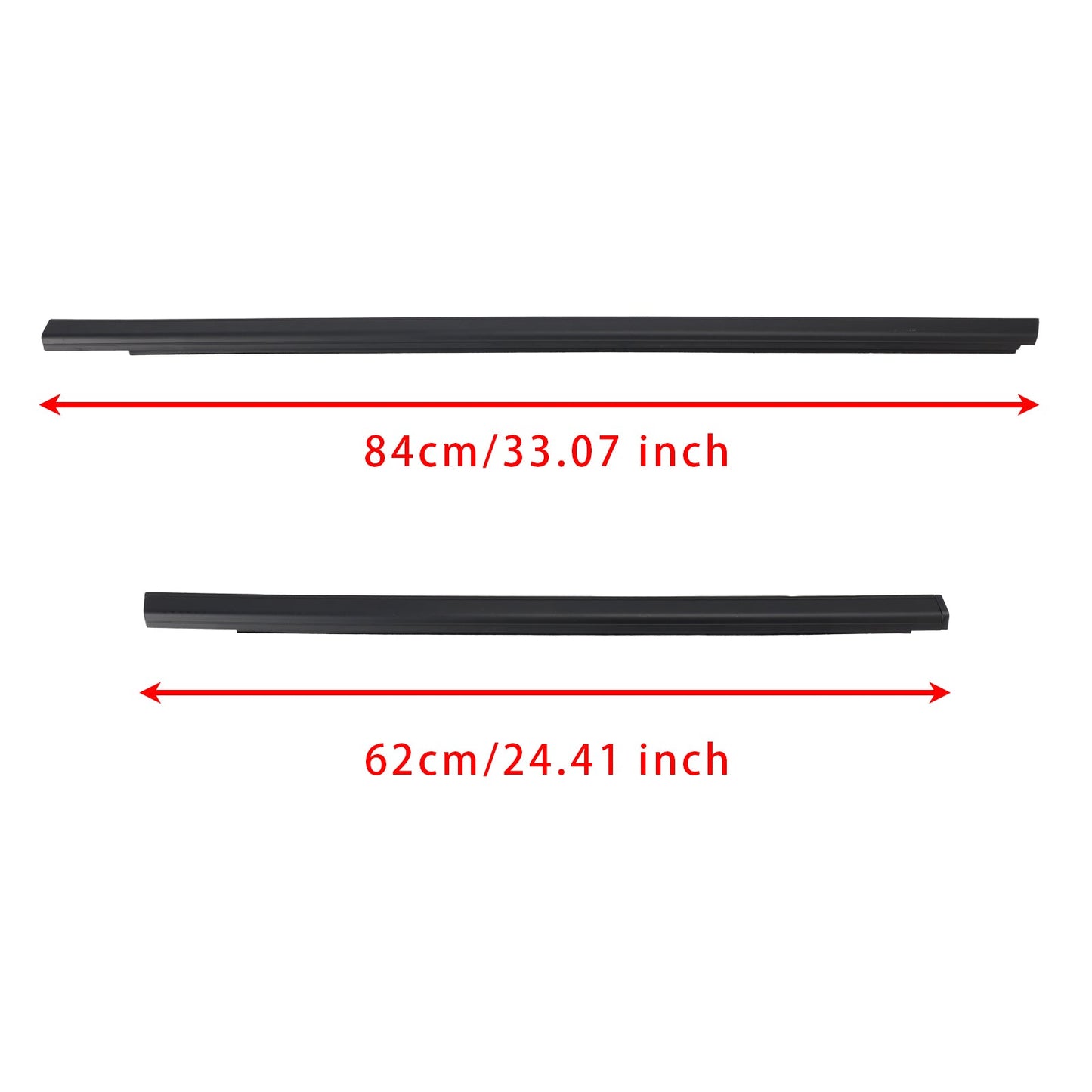 2001-2006 Nissan Sentra 4PCS Weatherstrip 80820-5M00A 82821-5M00A