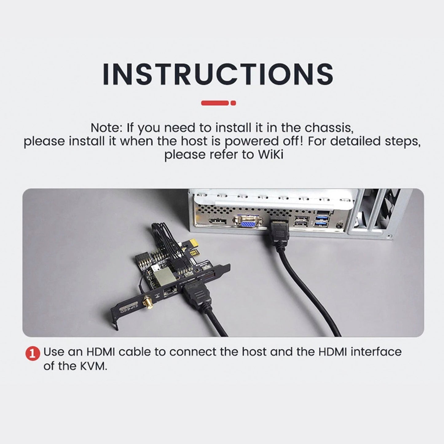 Sipeed NanoKVM-PCIe Remote Control Server RISC-VPiKVM Remote Desktop Installation