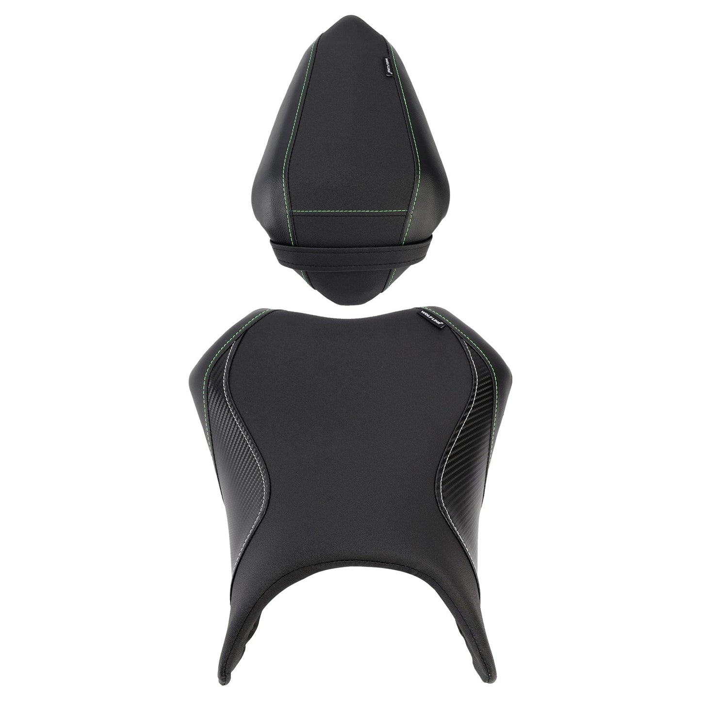 2024-2025 For Kawasaki Ninja 500 Z500 Front&Rear Raider Passenger Cushion Kit Black1