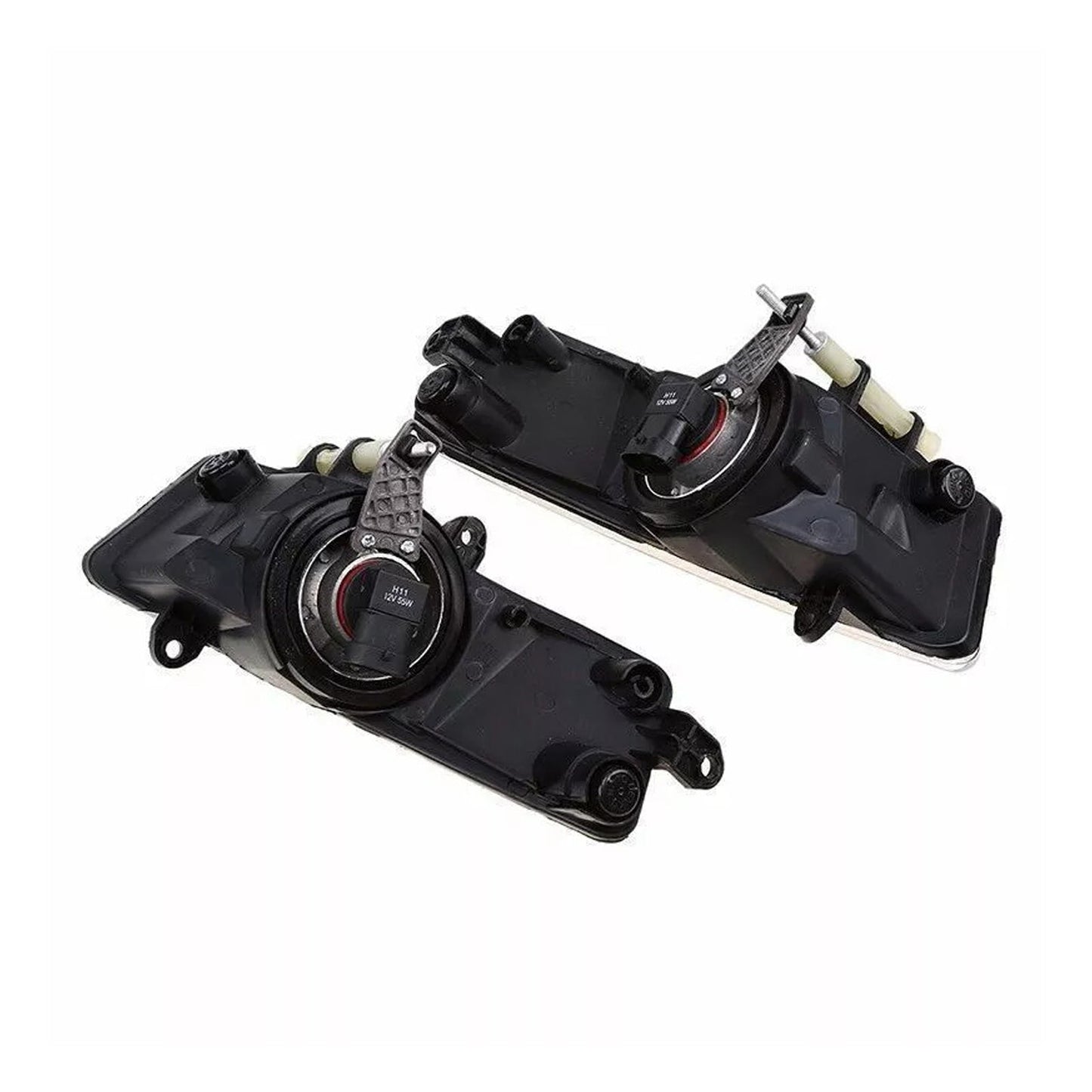 Pair Front Bumper Driving Fog Light Lamps For Audi A6 Avant 4F C6 2009-2011