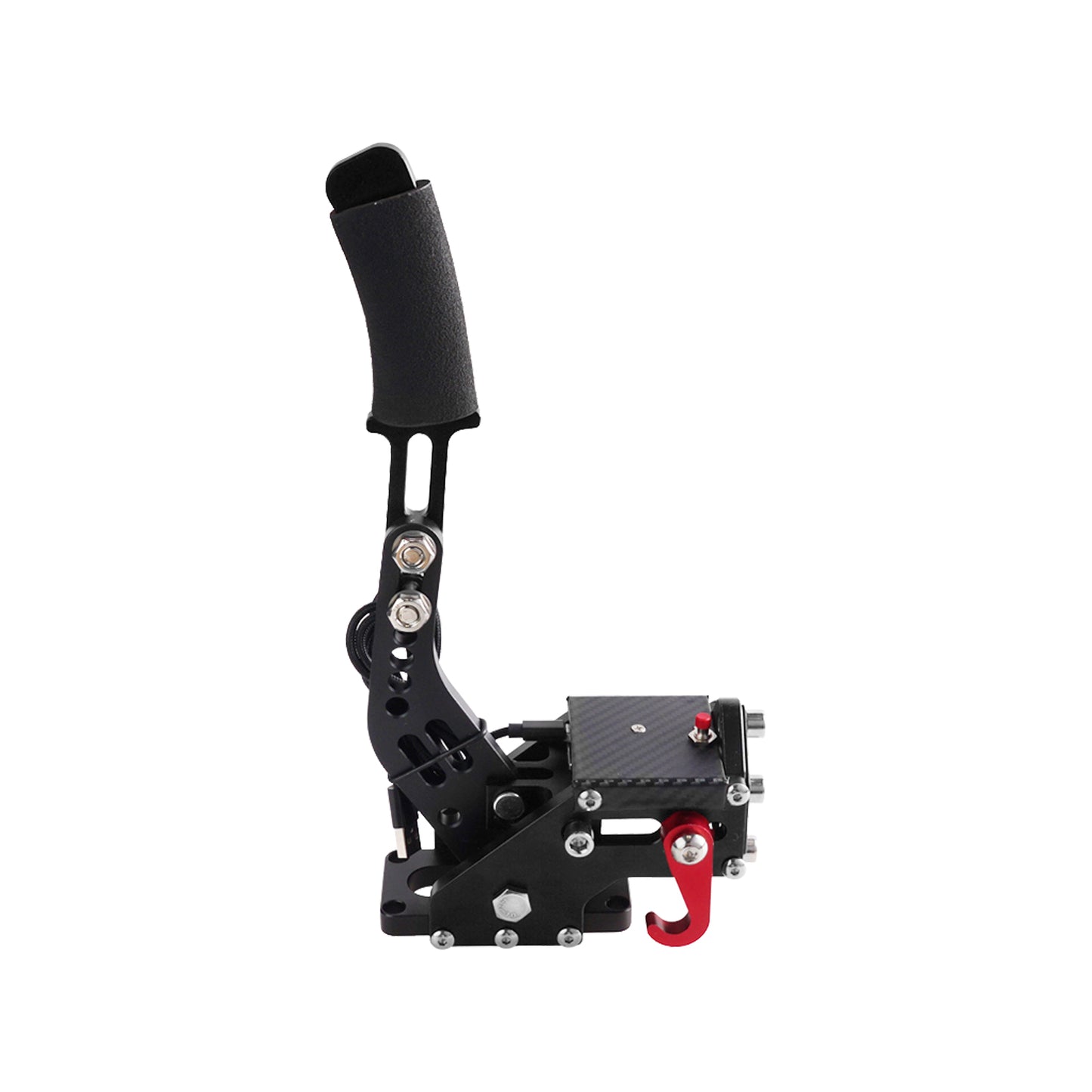 14Bit PS4/PS5 USB Handbrake Kits for Racing Games Steering Wheel Stand G29 Black