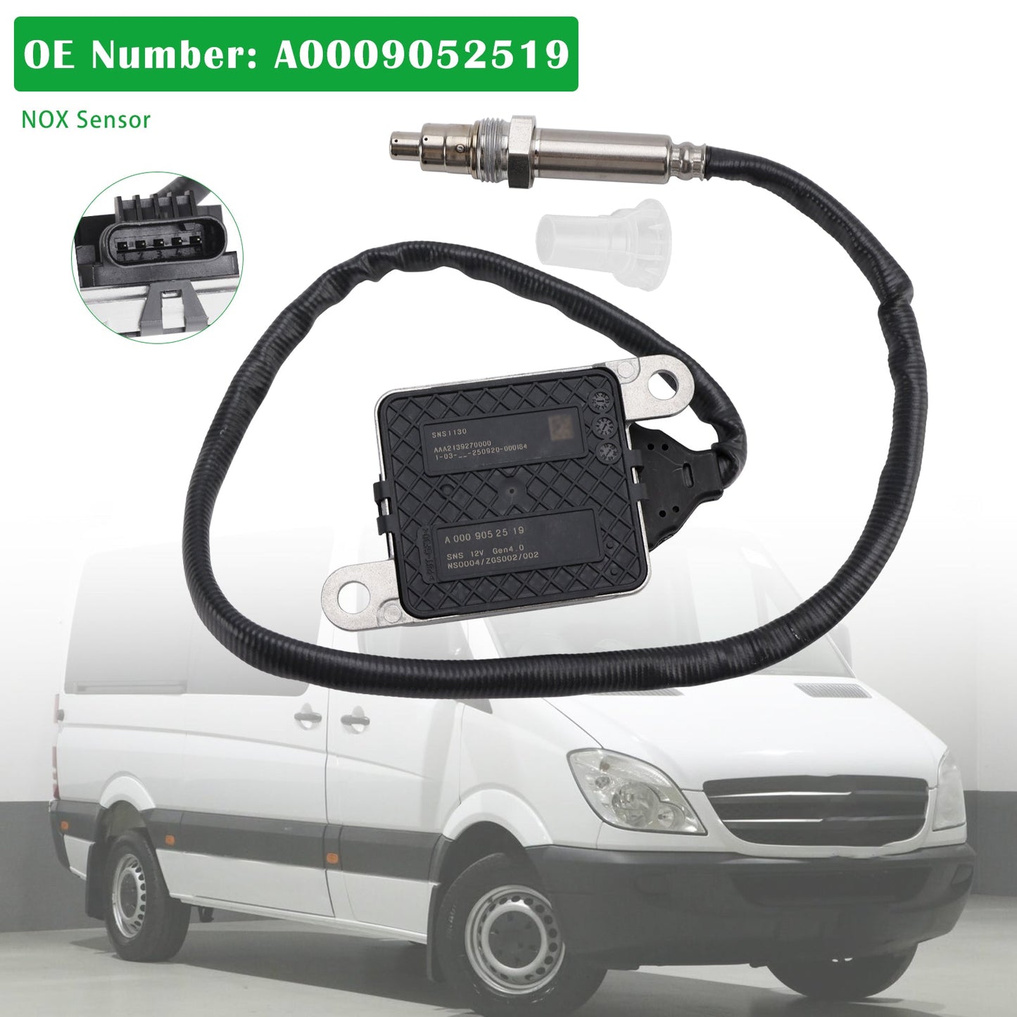 06.2015-06.2022 MERCEDES-BENZ GLC SUV (X253) NOX Sensor Oxygen Sensor A0009052519