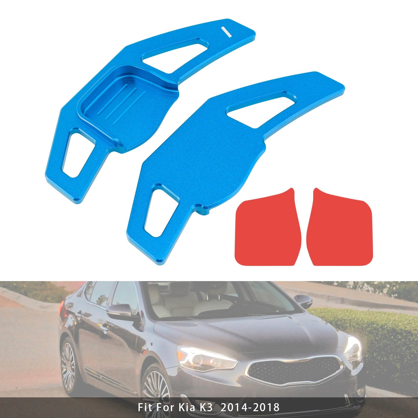 Steering Wheel Paddle Shifter Extension For Kia Forte Cadenza Aluminium