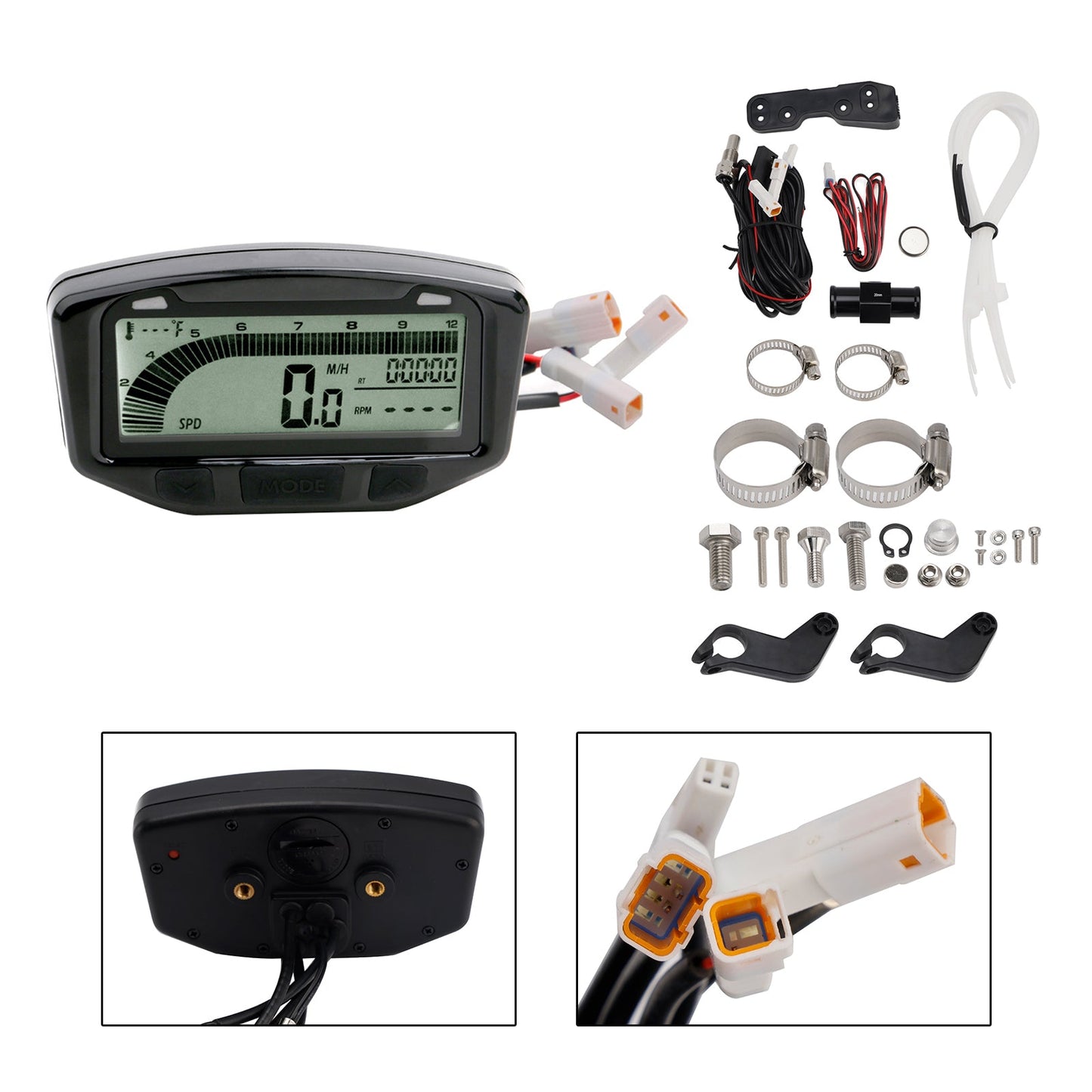 2001-2005 YAMAHA RAPTOR 660 Speedometer Odometer Tachometer Digital Lcd