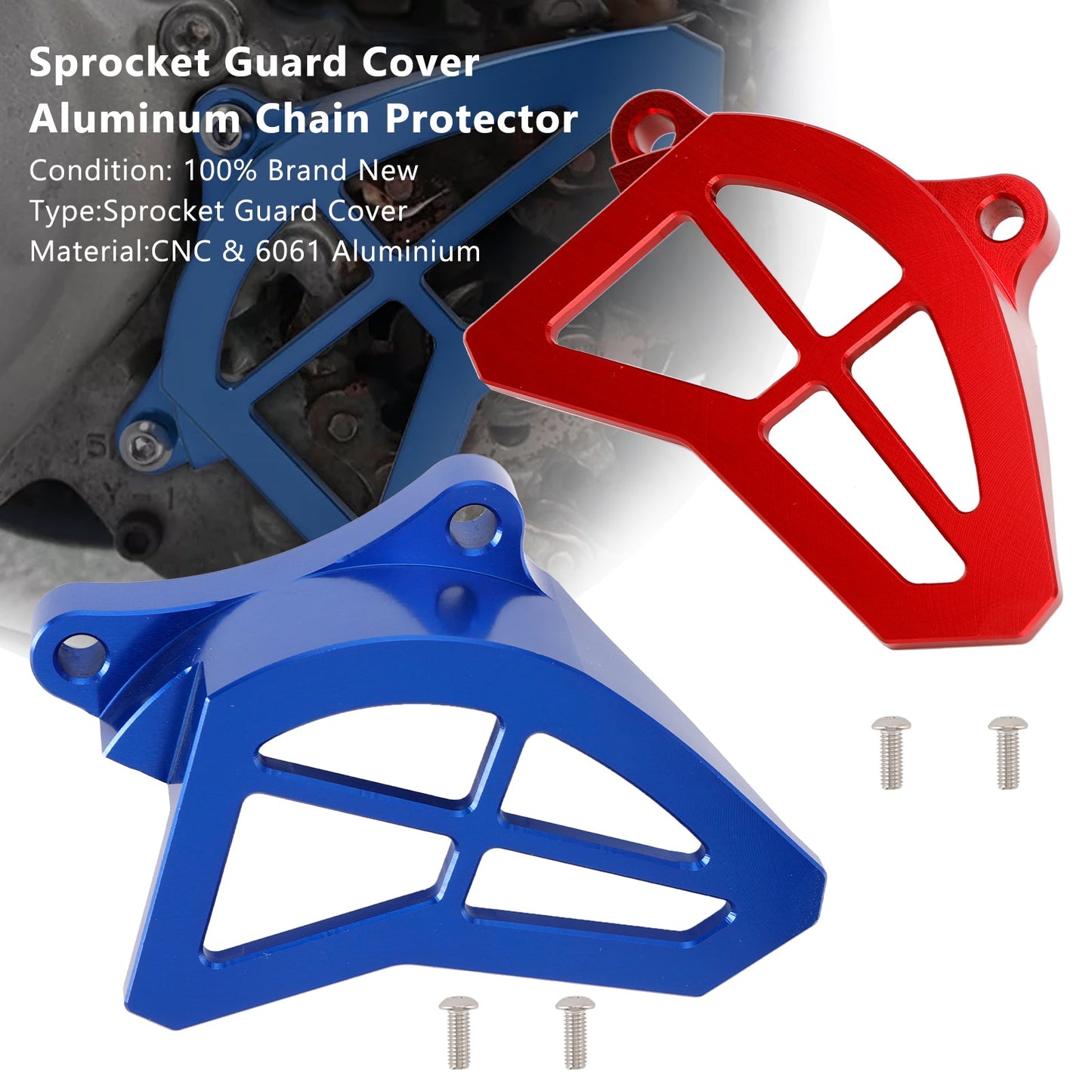 1993-2004 Yamaha YZ125 Sprocket Guard Cover Aluminum Chain Protector
