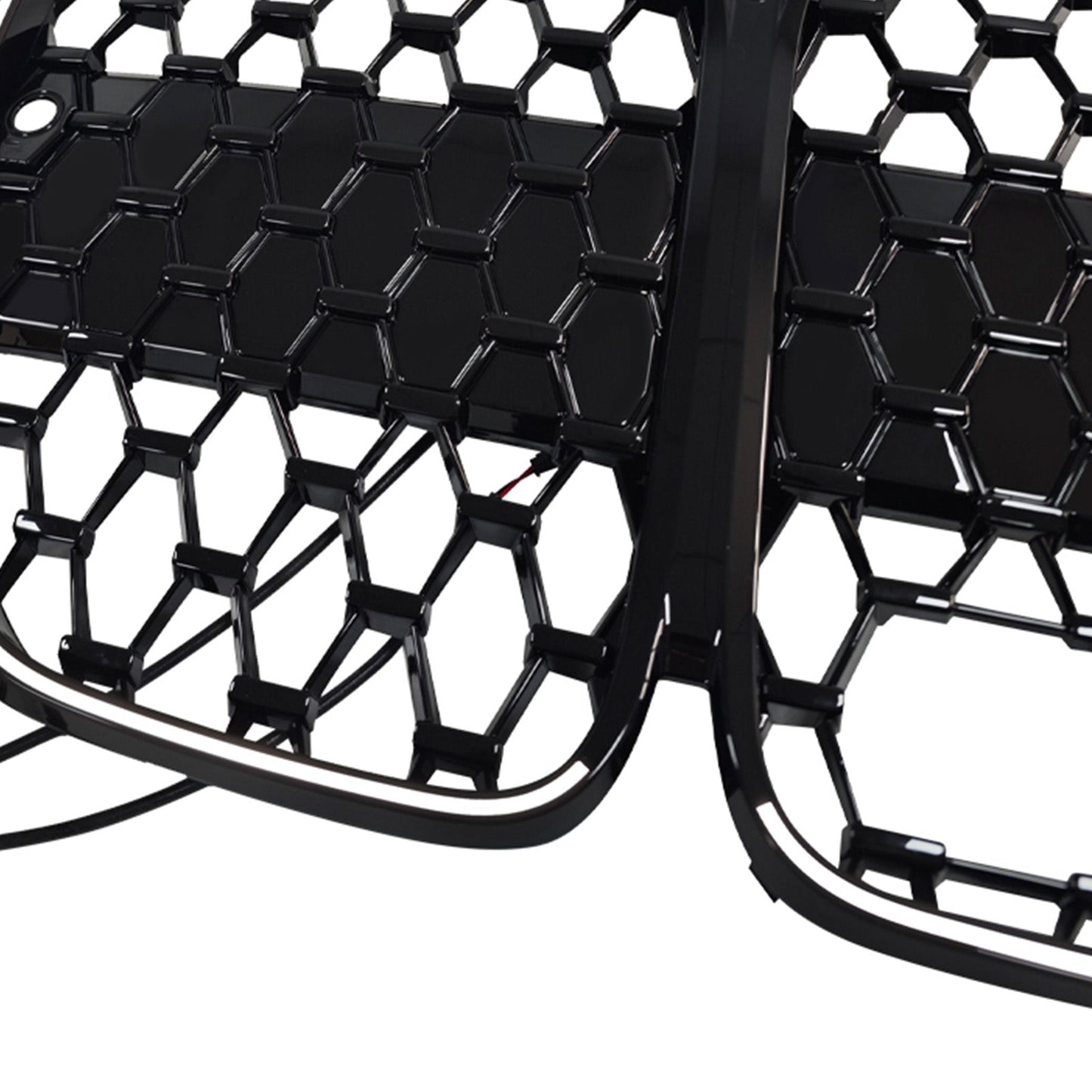 2020-2025 Fit BMW 4 Series G22 G23 G82 W/ ACC Black Front Bumper Grille Grill