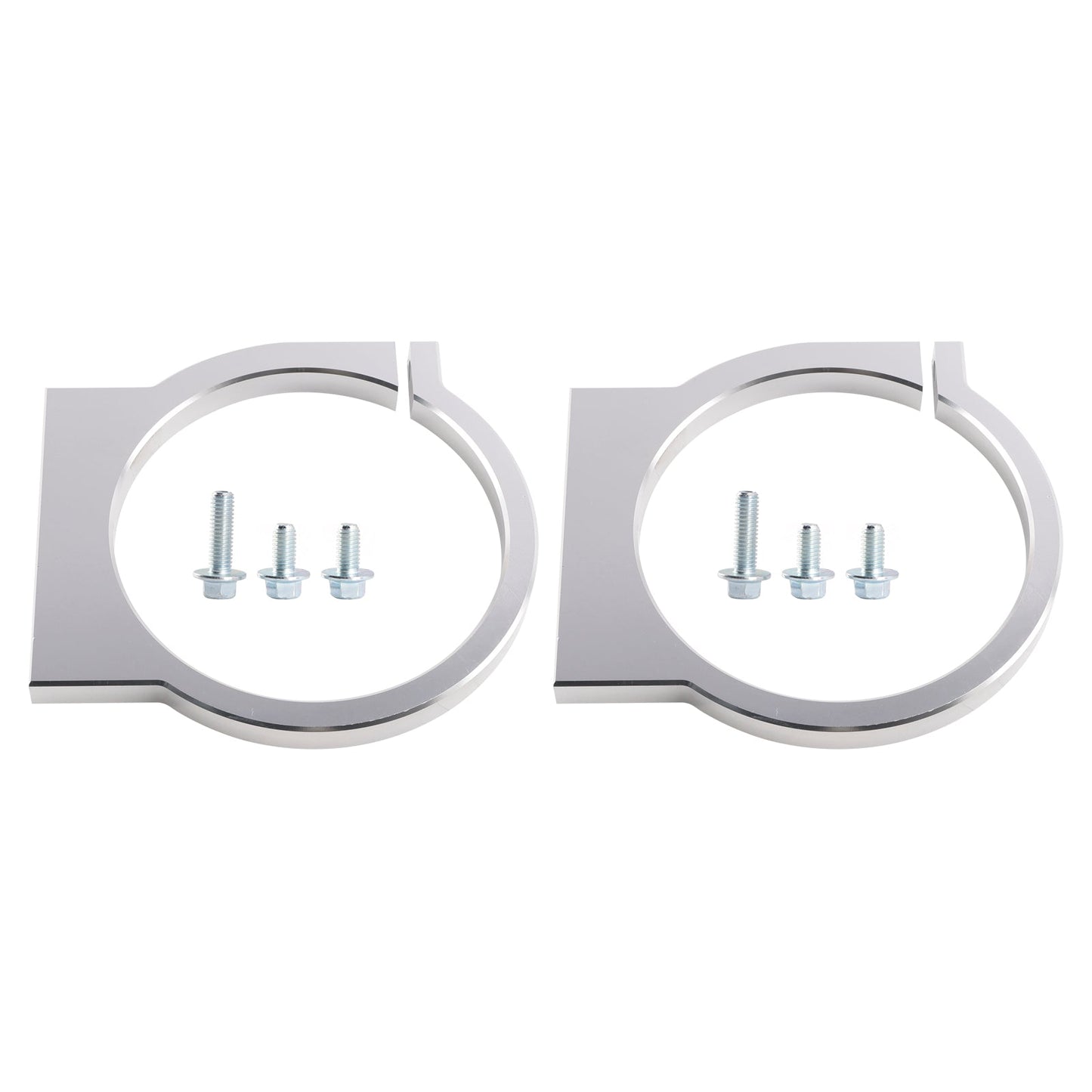 2 Pack 2lb Nitrous Bottle Bracket 2.5 4-3/8" Bottle Diameter Tank Mount