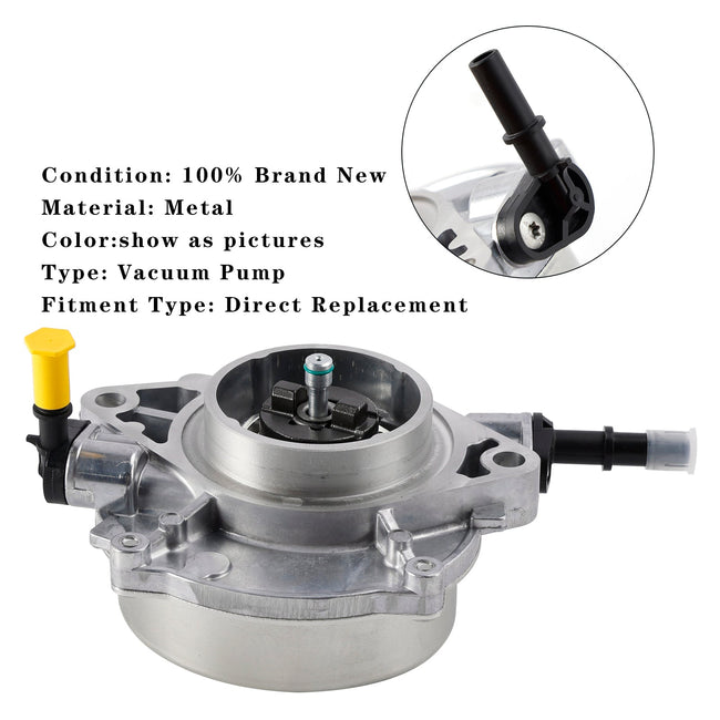 Vacuum Pump 1899704 For FORD TRANSIT MK7 MK8 RANGER 2.2 RWD LAND ROVER DEFENDER