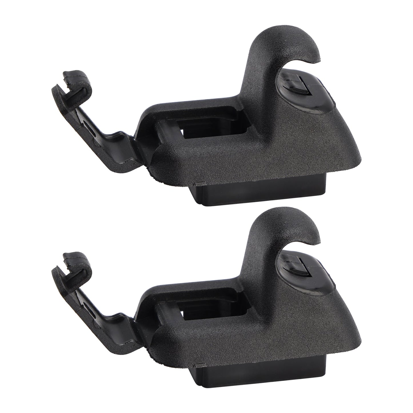 2x Black Sun Visor Clip 1RF14DX9AB Fit For Chrysler 300 Dodge Charger 2011-2020