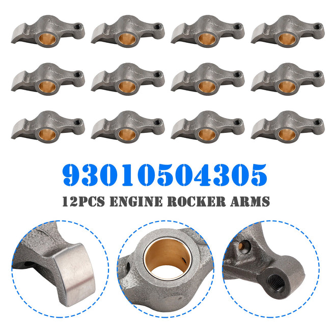 12PCS Engine Rocker Arms 93010504305 93010504300 for Porsche 911 914 930