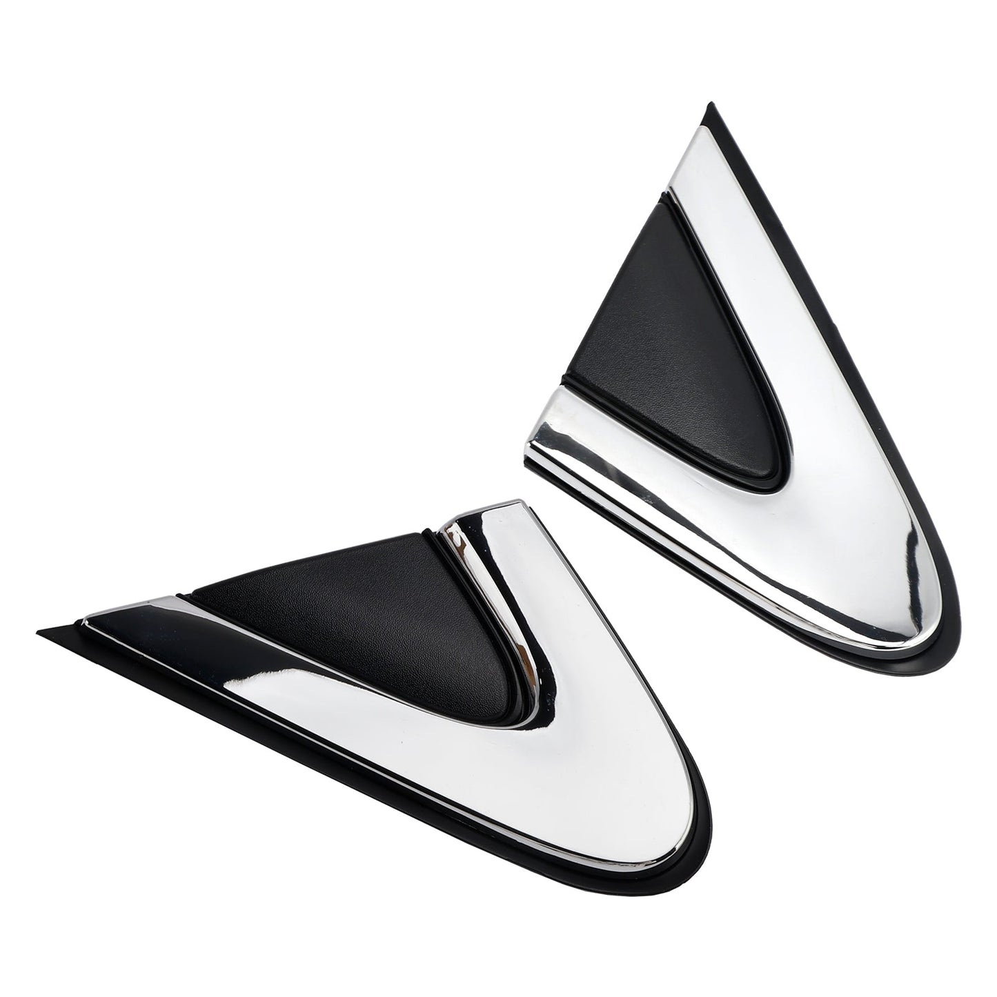 Left& Right Side Mirror Trim Cover Corner Molding for Chrysler 200 2015-2017