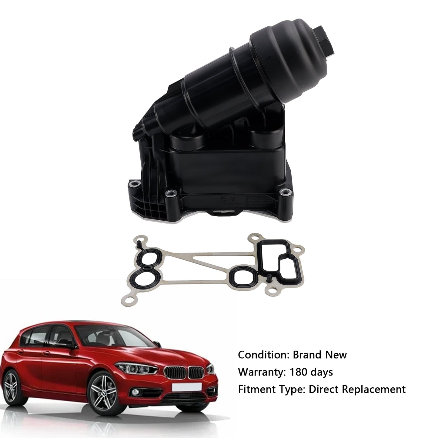 2012-2016 BMW 3 Series F30 F80 Oil Filter Housing 7800066 11427800066