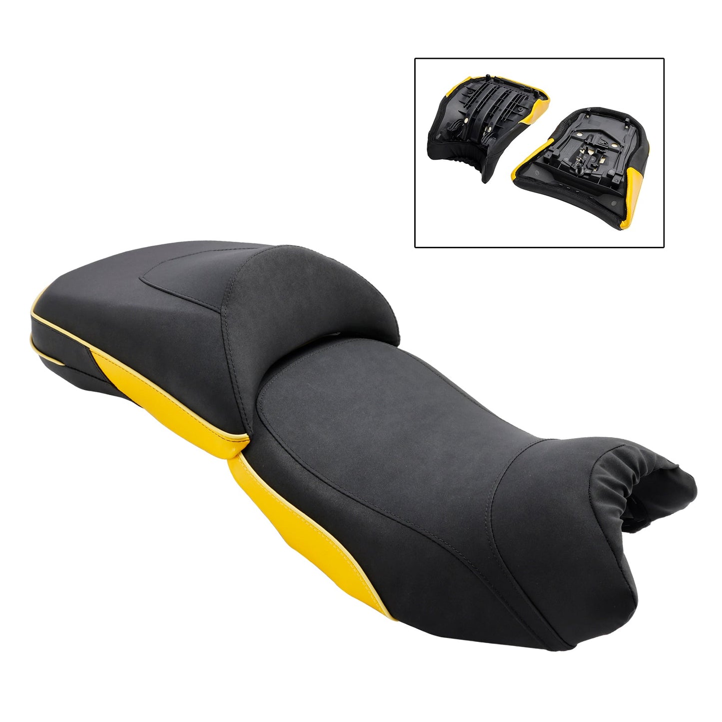 2019-2023 BMW R1250GS/GS ADV Rider Passenger Seat Front Rear Cushion Yellow