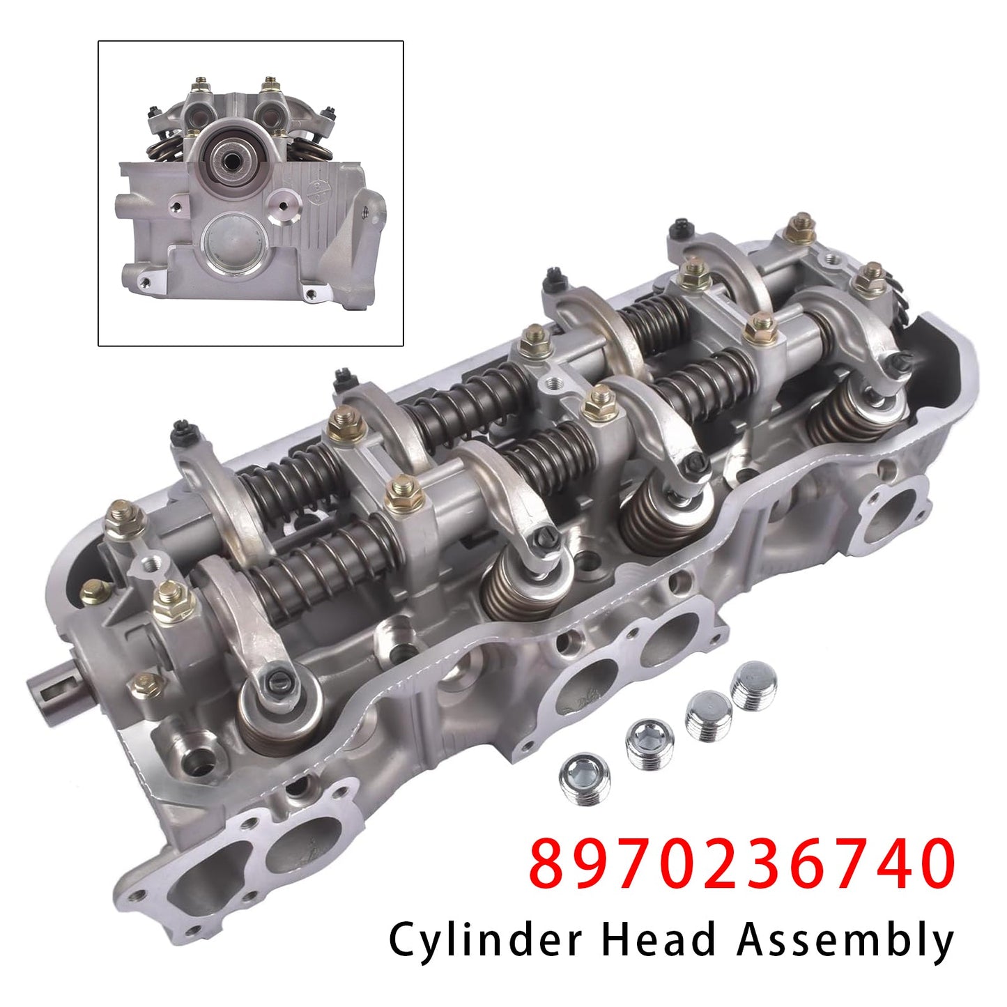 1994-1996 For HONDA PASSPORT 2.6L 2559CC L4 SOHC, (8 VALVE), ENG CODE 4ZE1 Cylinder Head 8970236740