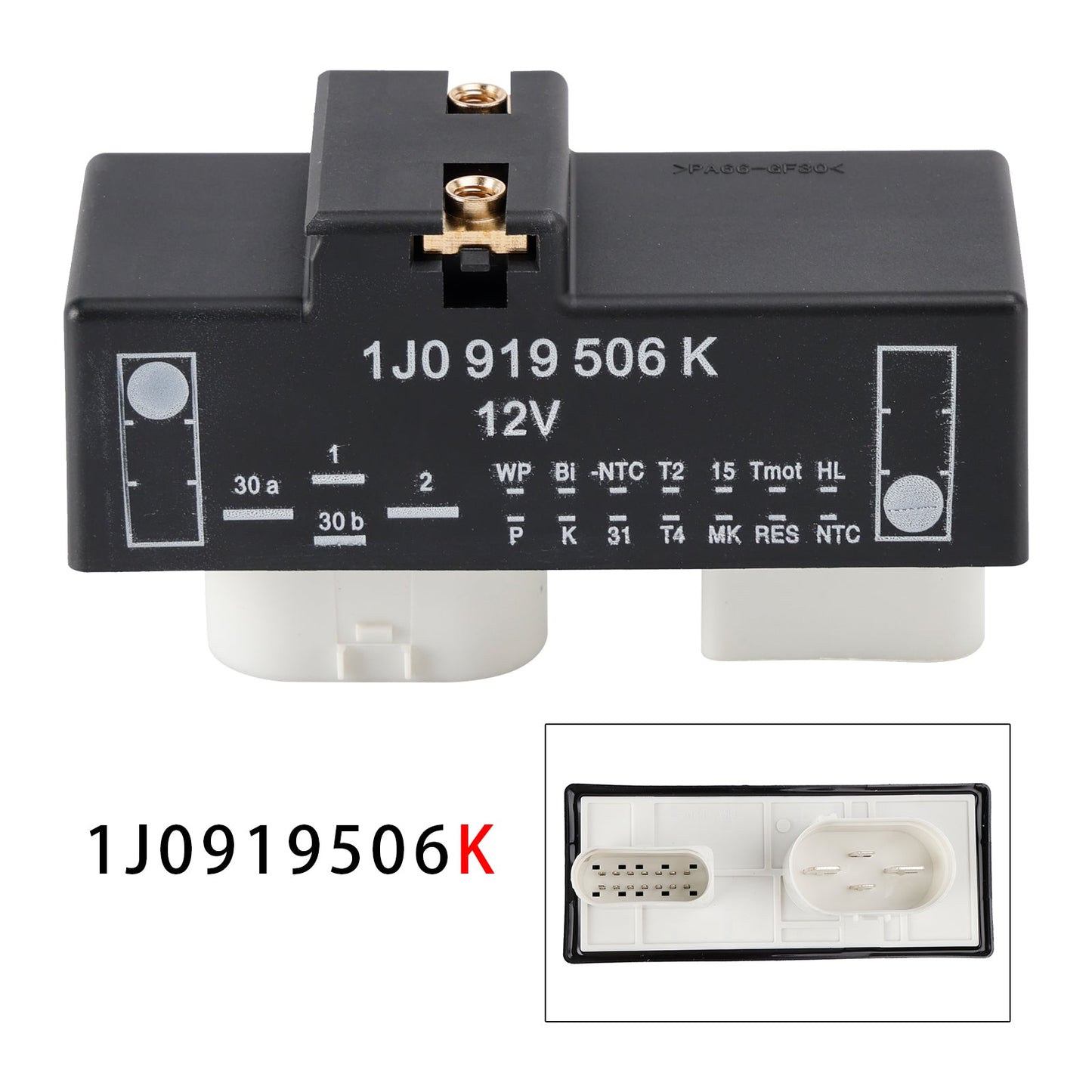 Radiator Fan Control Module For VW Golf IV New Beetle Audi TT A3 Seat 1J0919506K