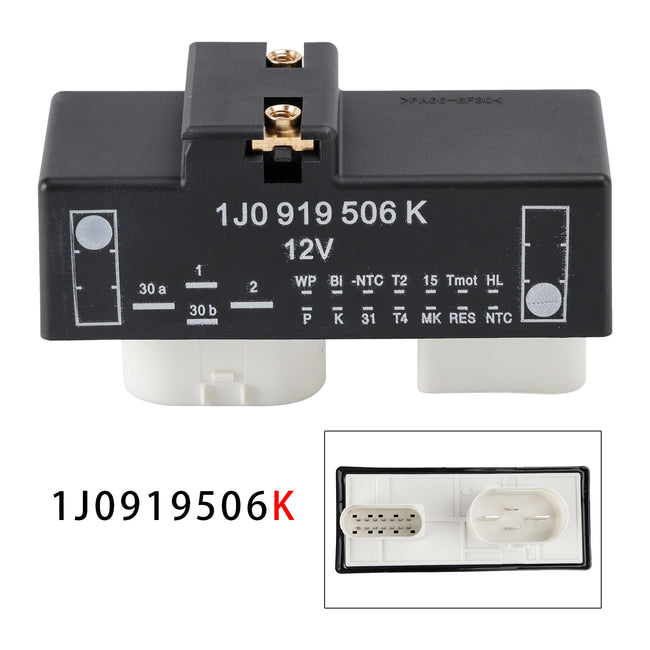 Radiator Fan Control Module For VW Golf IV New Beetle Audi TT A3 Seat 1J0919506K